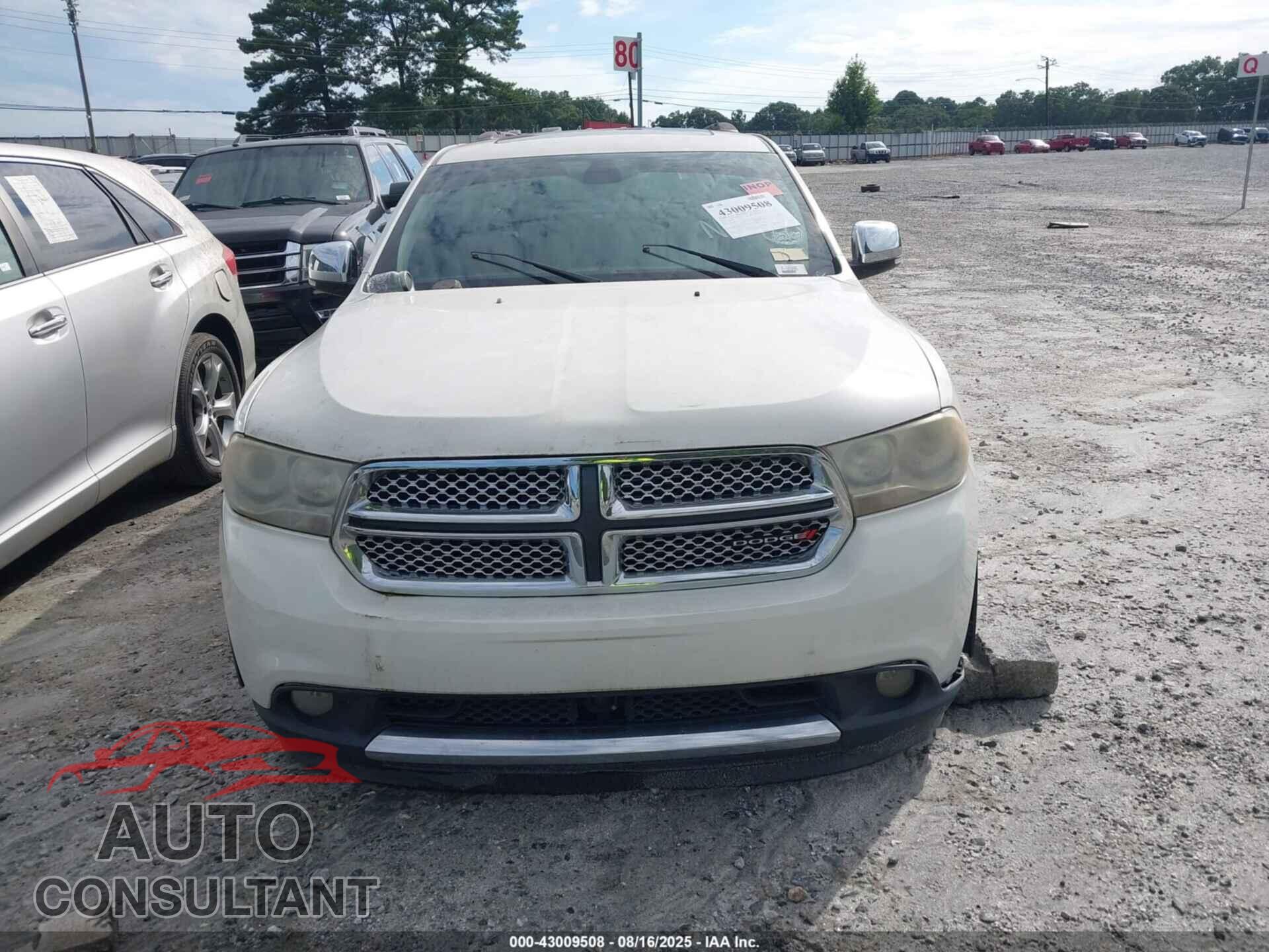 DODGE DURANGO 2012 - 1C4SDHET2CC275550