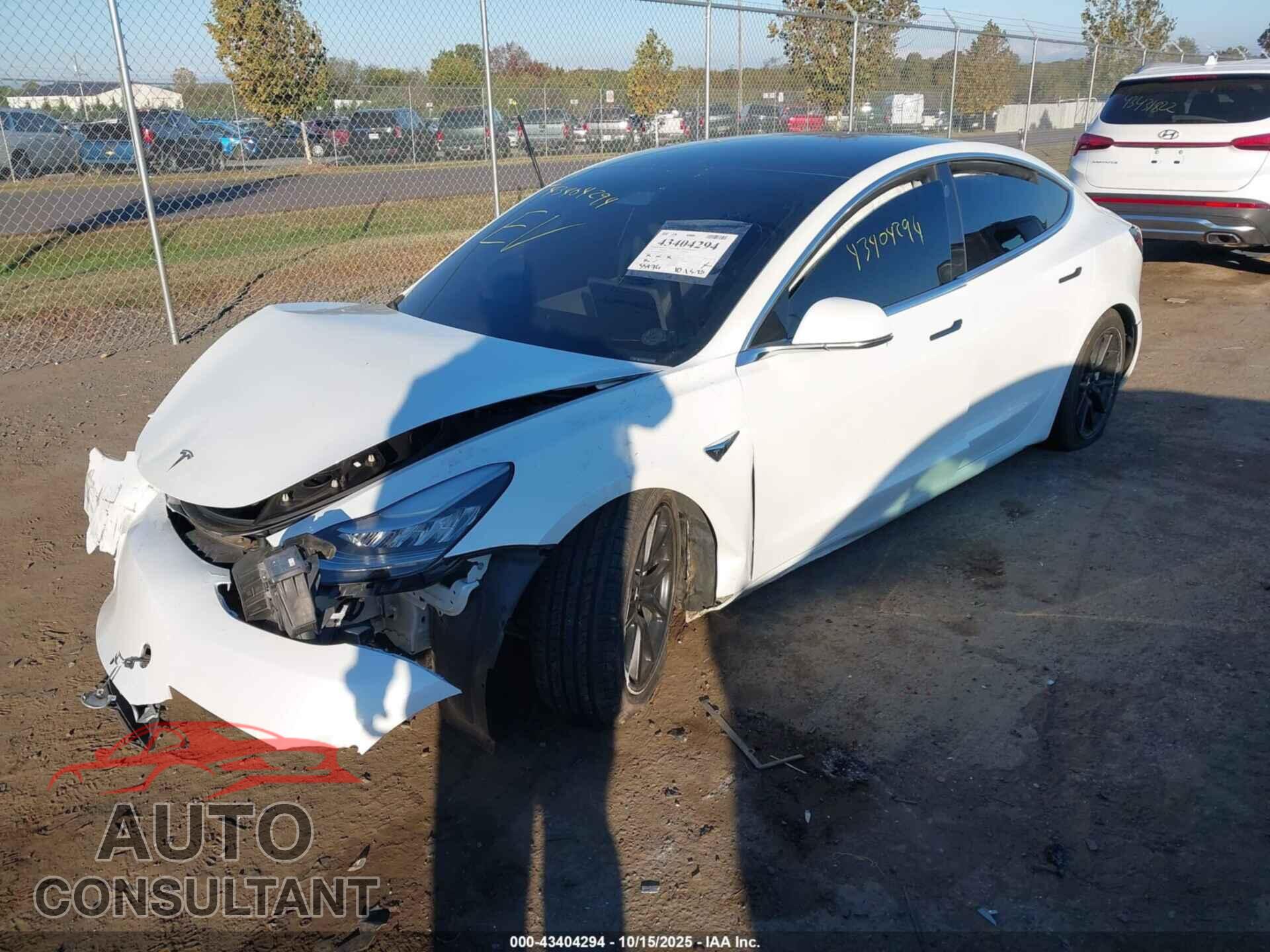 TESLA MODEL 3 2019 - 5YJ3E1EA8KF312481