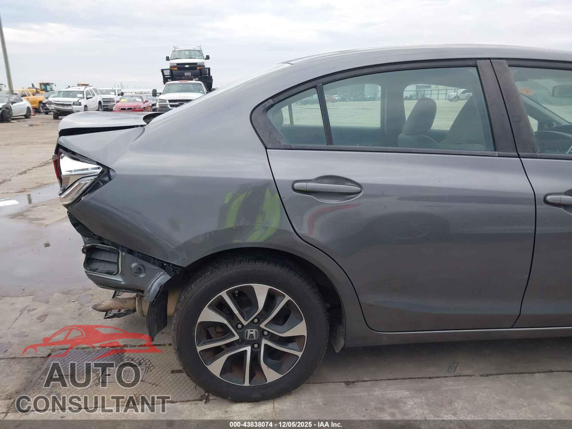 HONDA CIVIC 2013 - 19XFB2F85DE091180