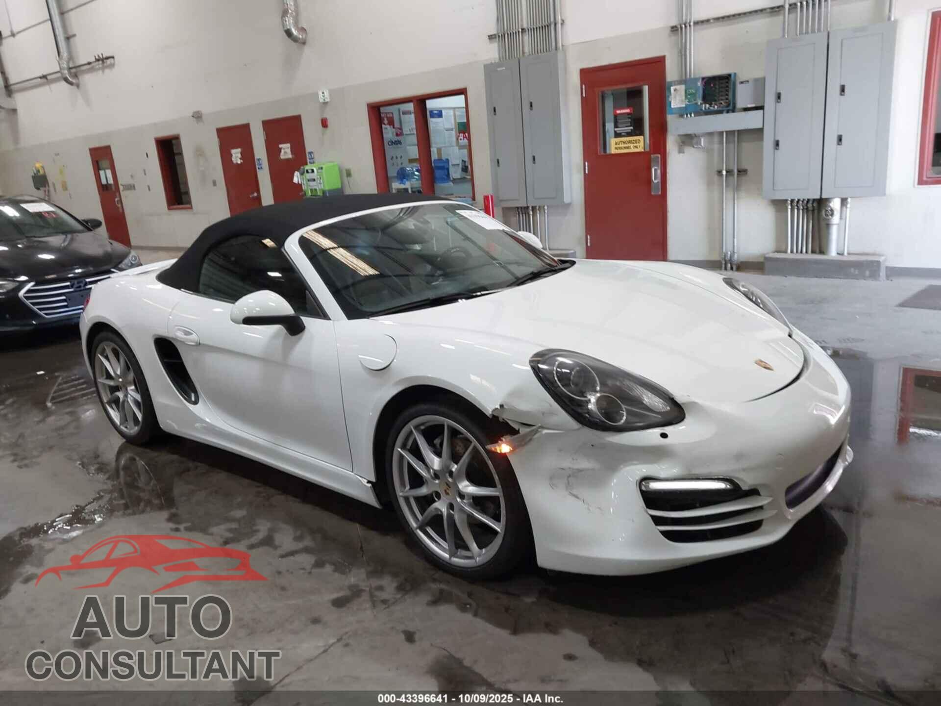 PORSCHE BOXSTER 2013 - WP0CA2A86DK112080