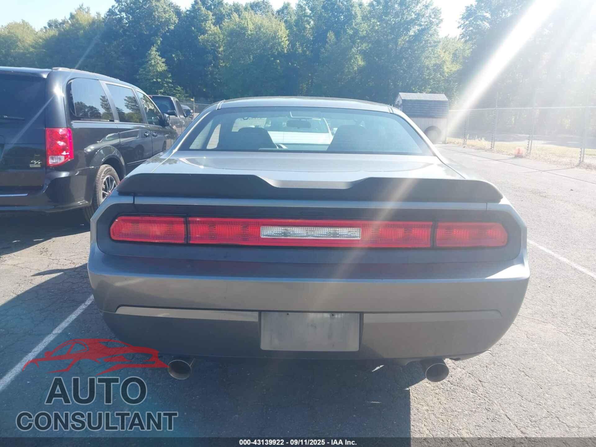 DODGE CHALLENGER 2012 - 2C3CDYAG7CH235799