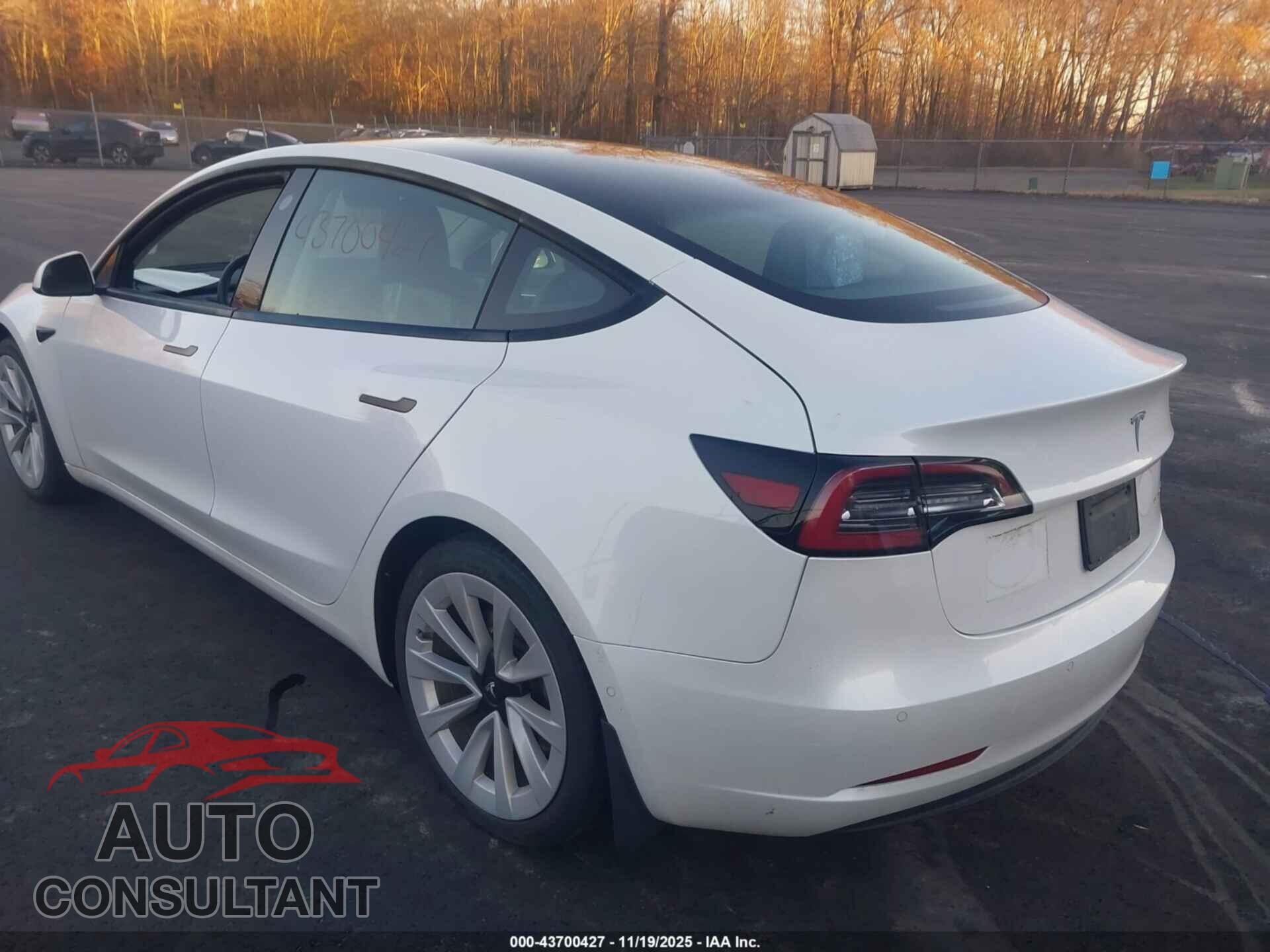 TESLA MODEL 3 2022 - 5YJ3E1EBXNF157025