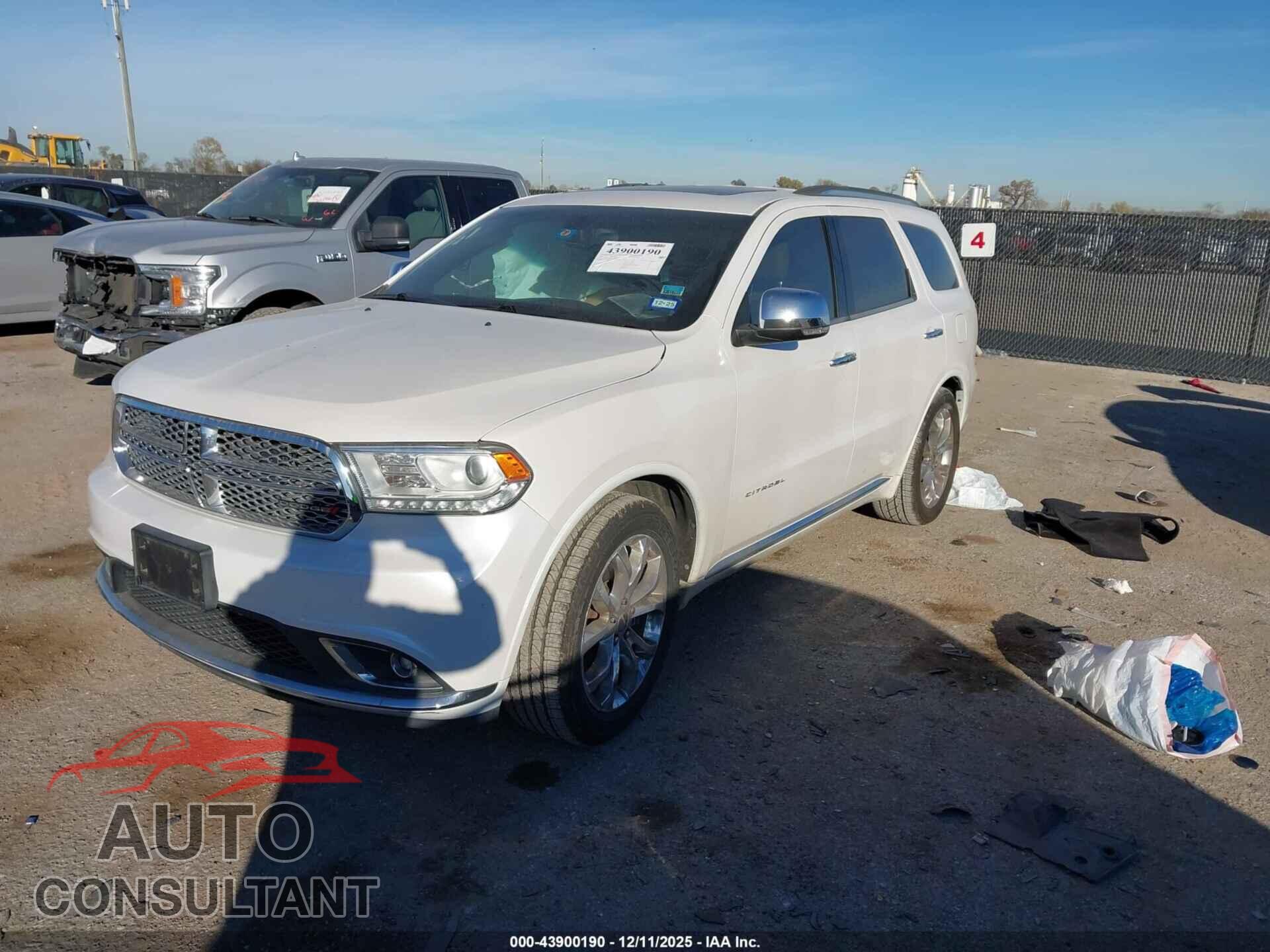 DODGE DURANGO 2017 - 1C4SDHET0HC709259