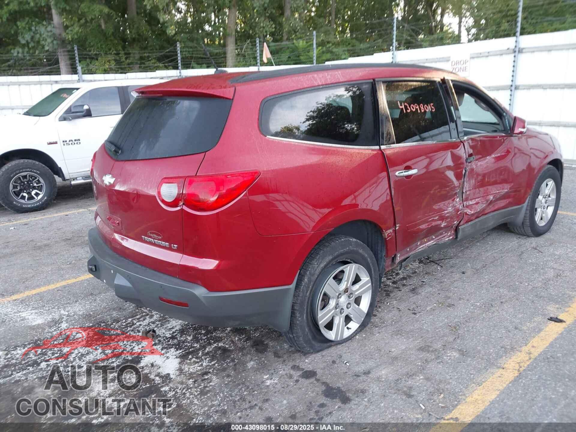 CHEVROLET TRAVERSE 2012 - 1GNKRGED0CJ232767