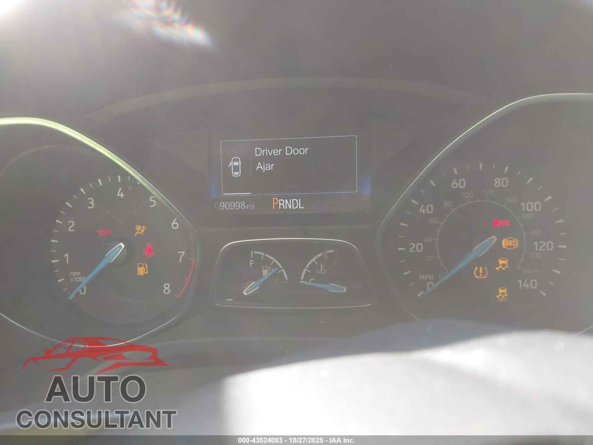 FORD FOCUS 2017 - 1FADP3F2XHL213531