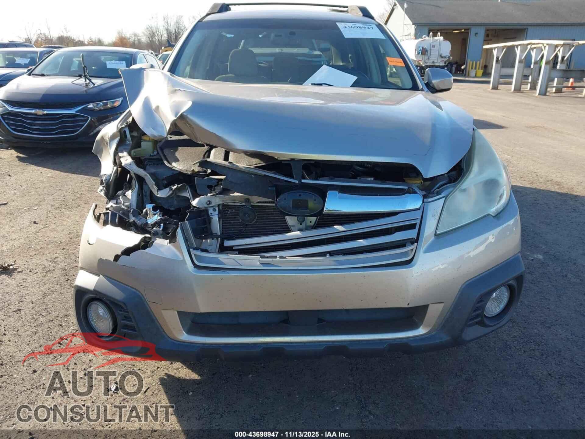 SUBARU OUTBACK 2014 - 4S4BRCCC2E3292502
