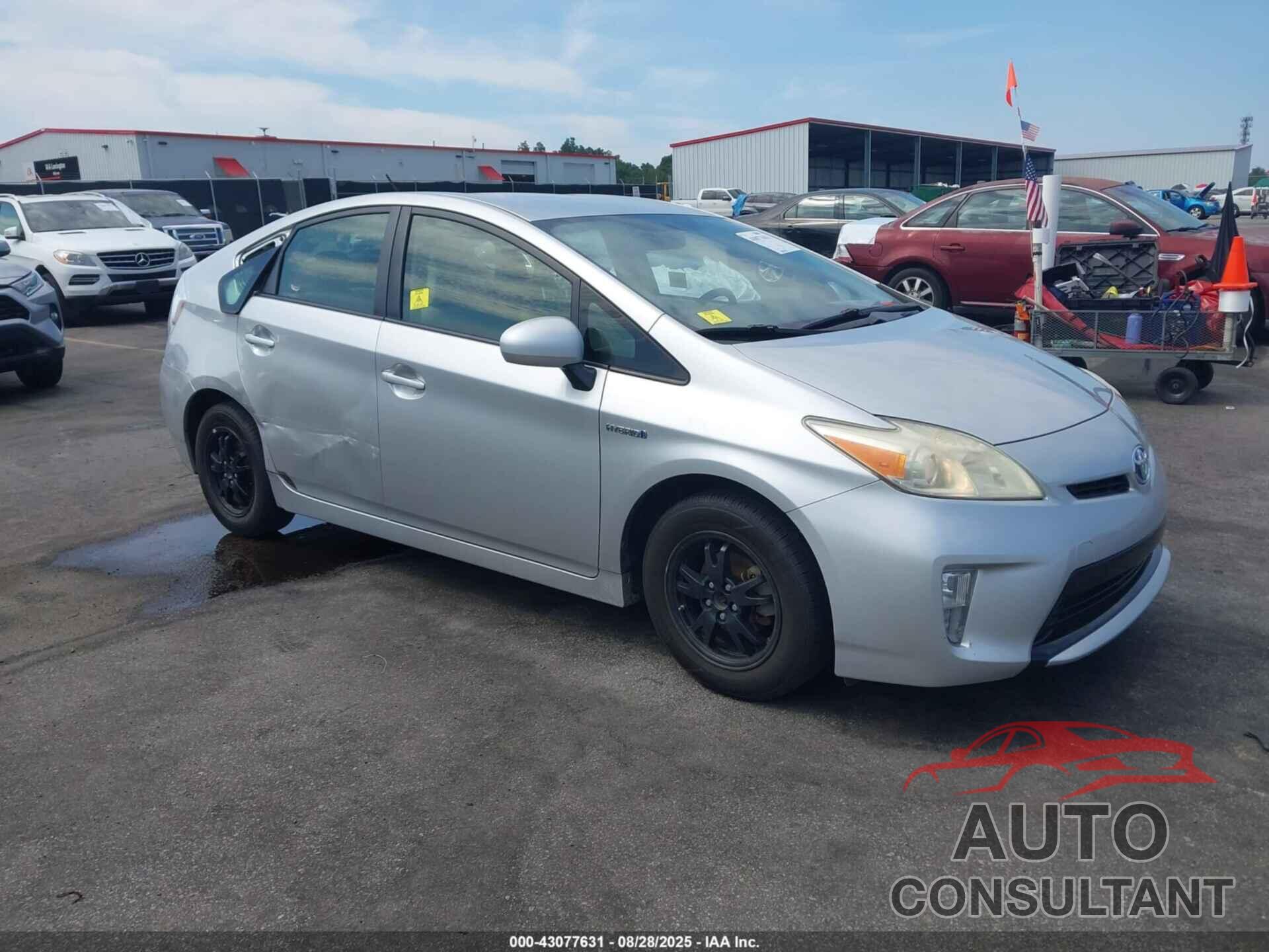 TOYOTA PRIUS 2012 - JTDKN3DU4C5428038