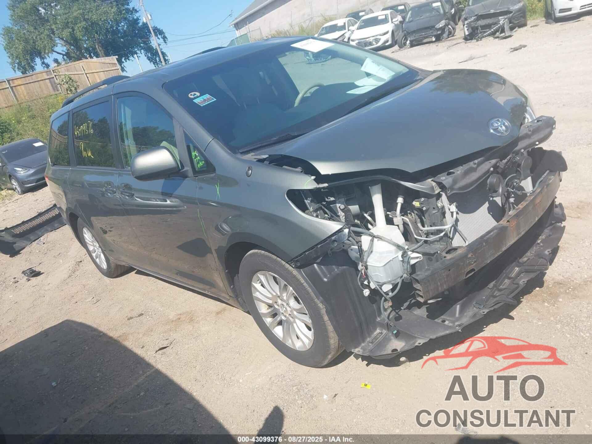 TOYOTA SIENNA 2011 - 5TDYK3DC8BS073331