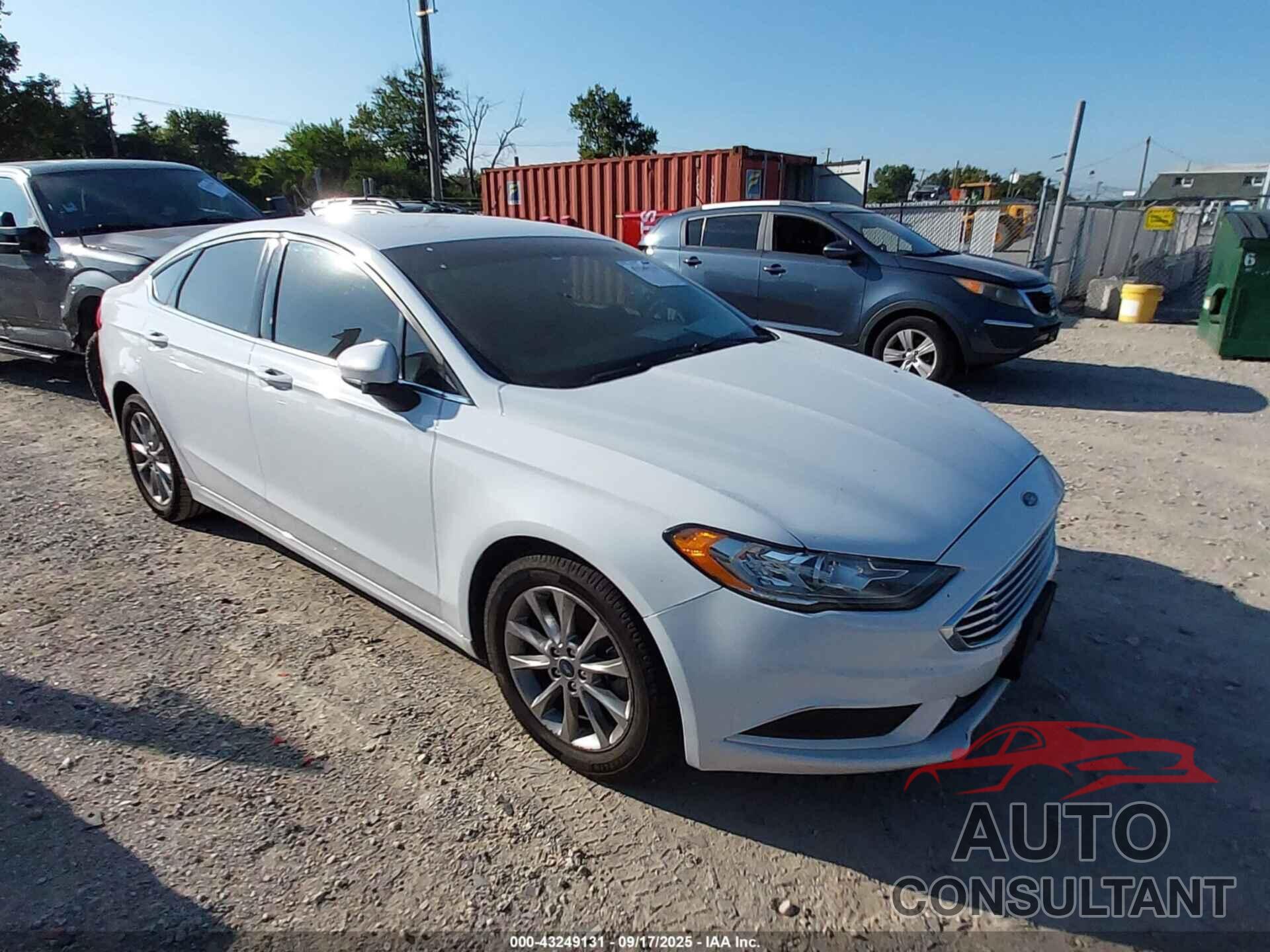 FORD FUSION 2017 - 3FA6P0H7XHR398021