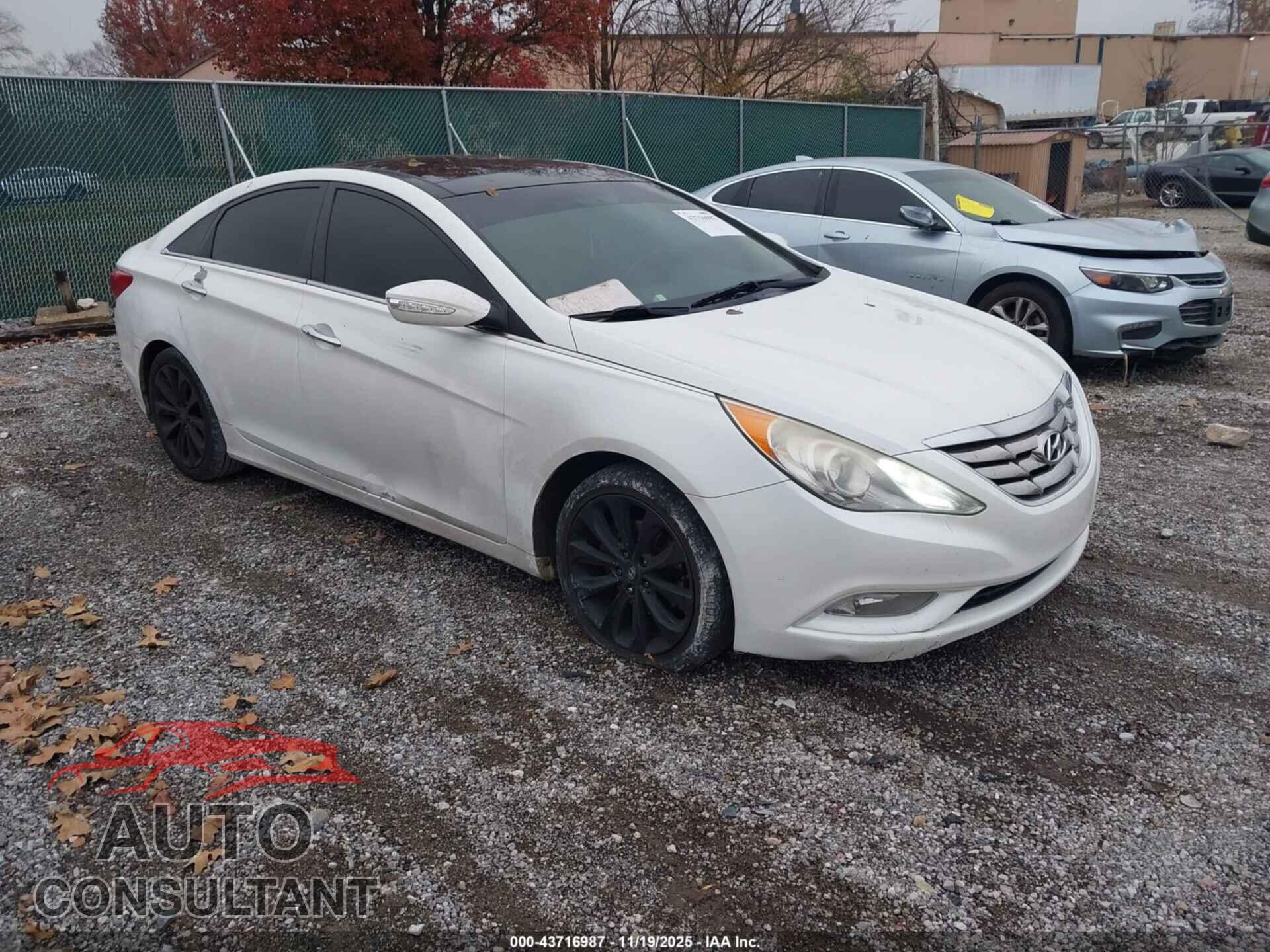 HYUNDAI SONATA 2012 - 5NPEC4AB7CH362046