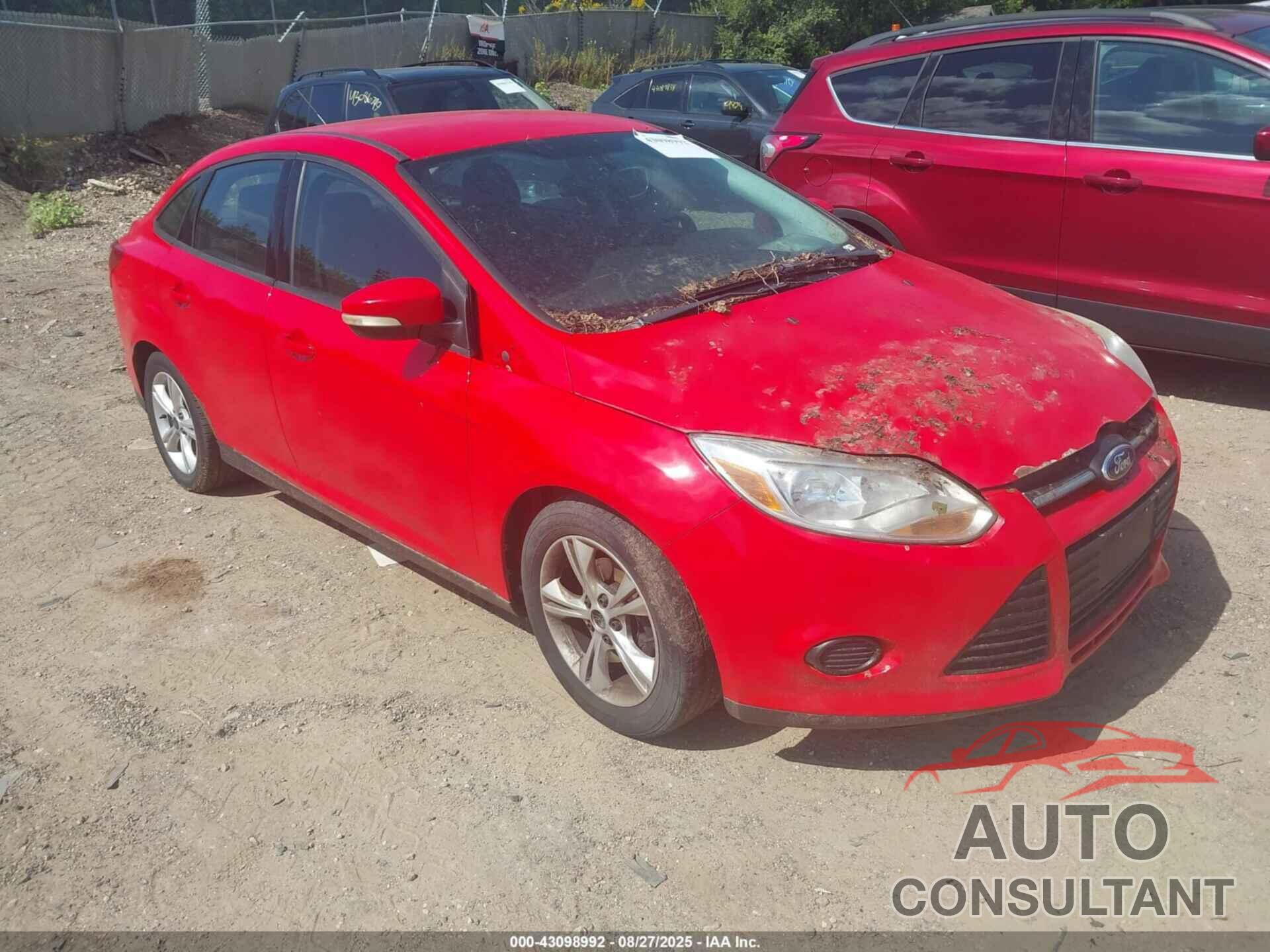 FORD FOCUS 2014 - 1FADP3F23EL209932
