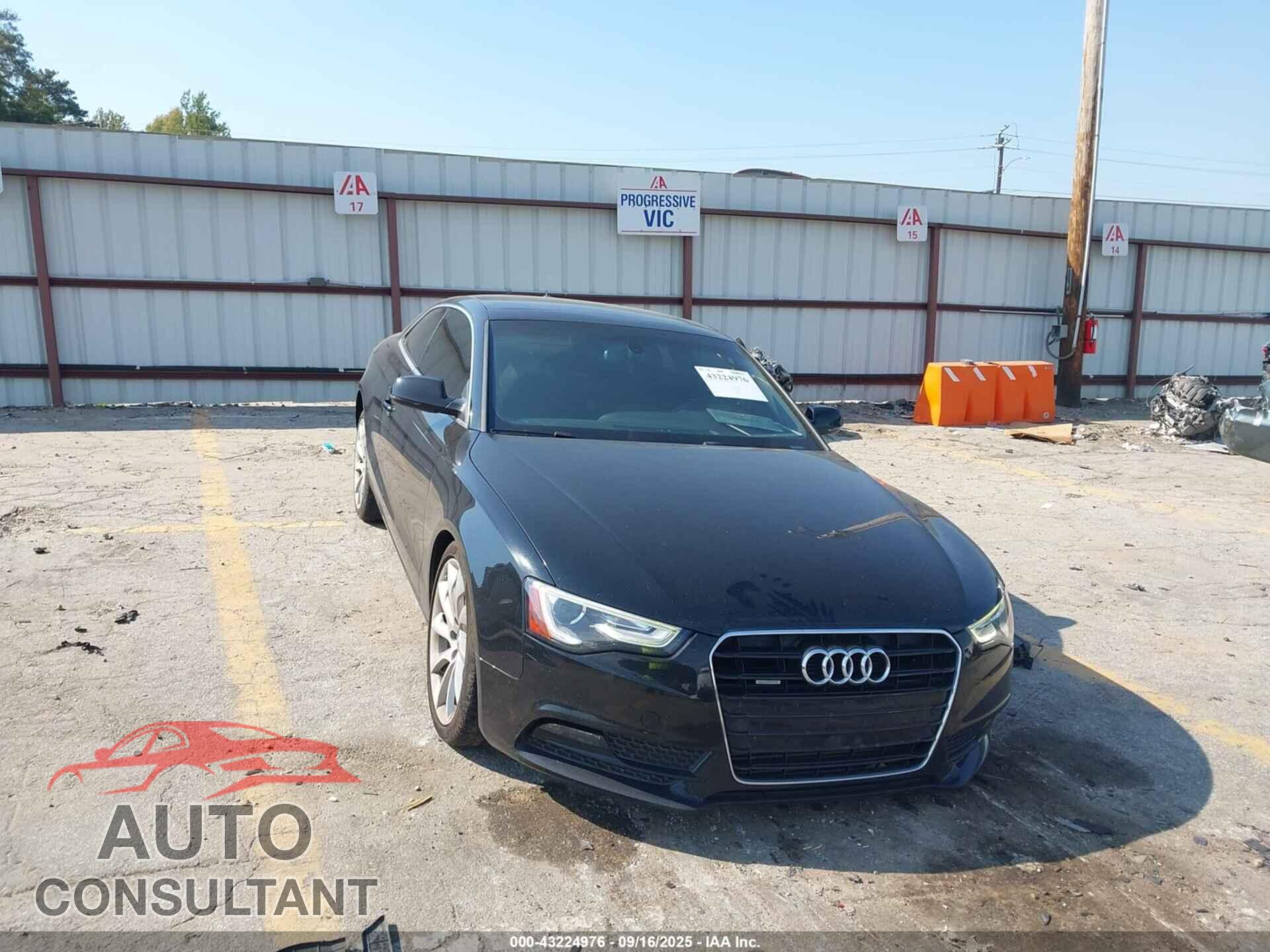AUDI A5 2014 - WAULFAFR5EA047384