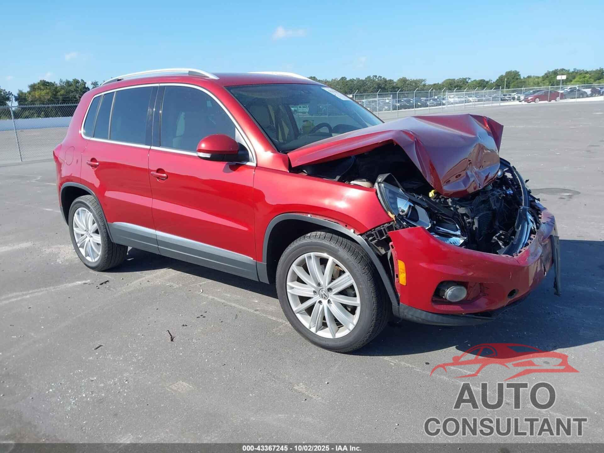 VOLKSWAGEN TIGUAN 2016 - WVGAV7AX1GW043758