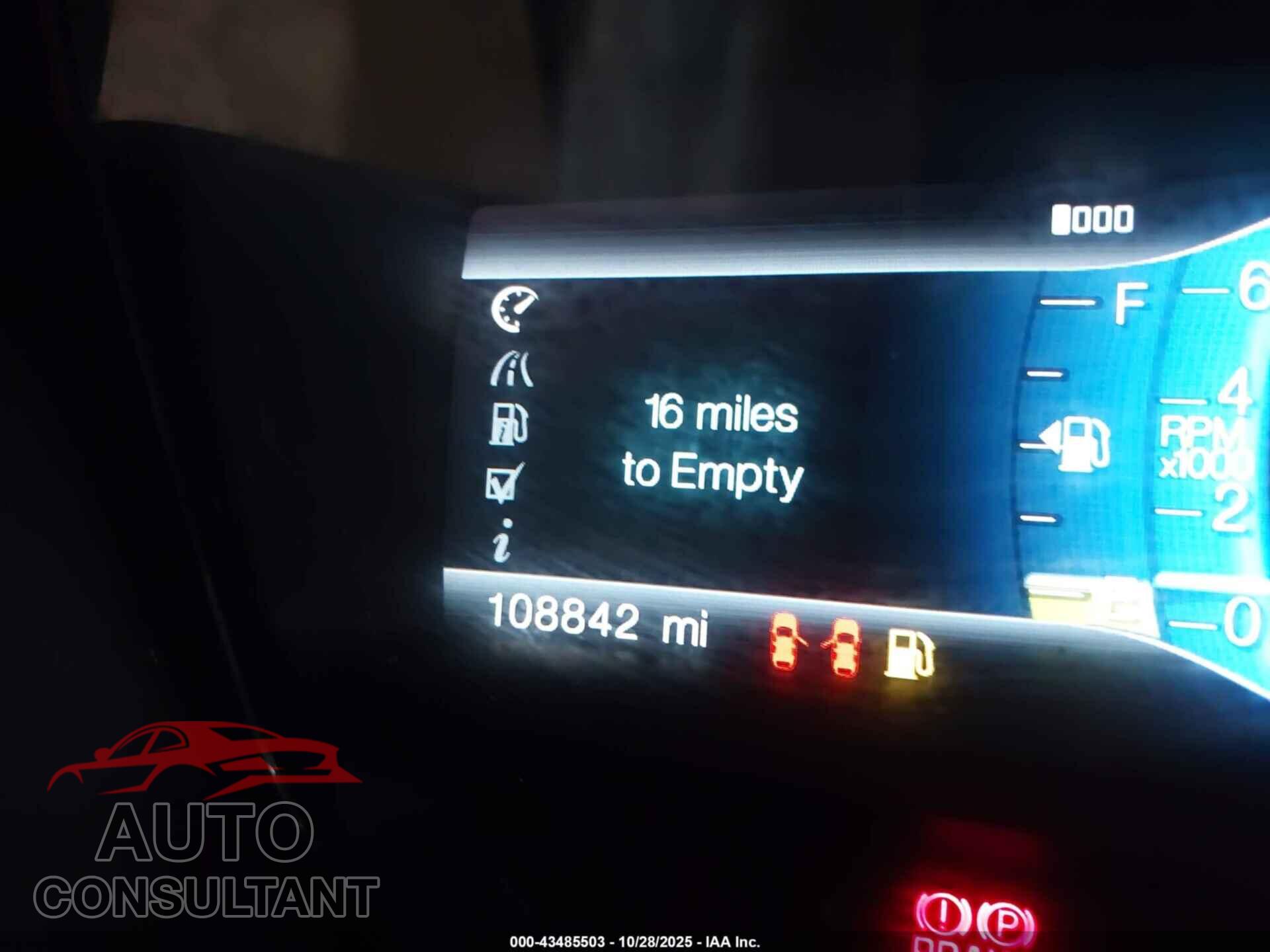 FORD EDGE 2013 - 2FMDK4KC6DBA52422