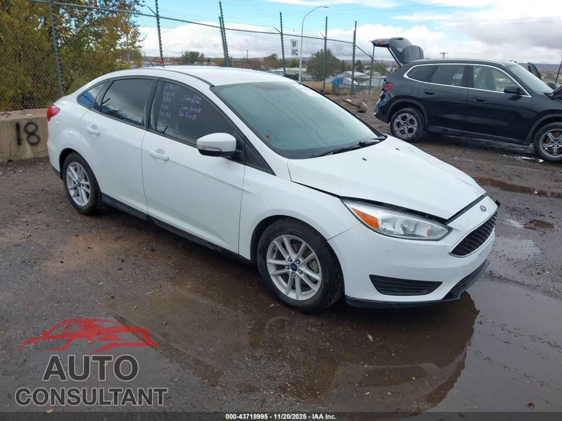 FORD FOCUS 2016 - 1FADP3F25GL276258