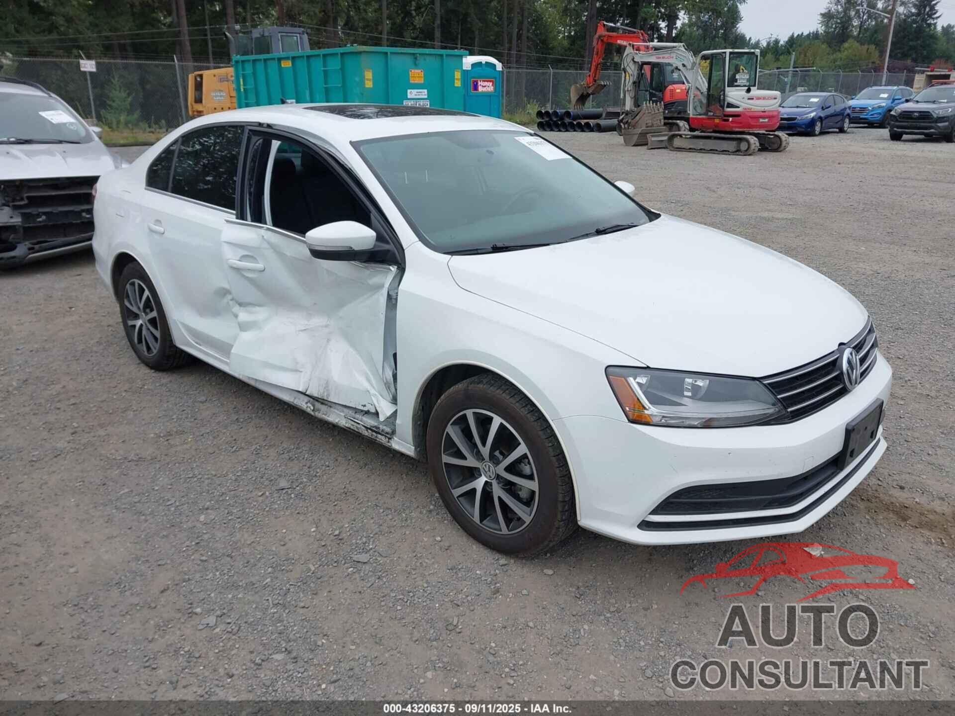 VOLKSWAGEN JETTA 2017 - 3VWDB7AJ7HM415866