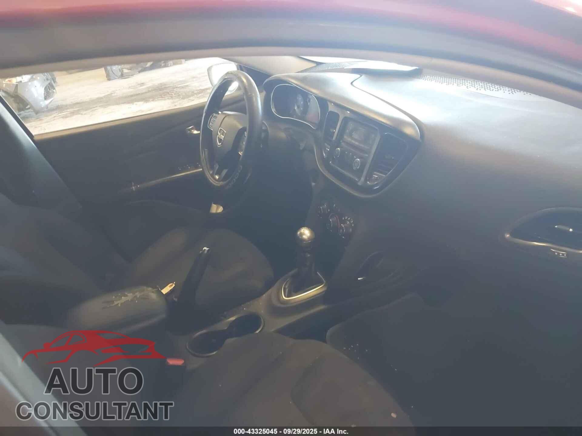 DODGE DART 2013 - 1C3CDFAH9DD204405