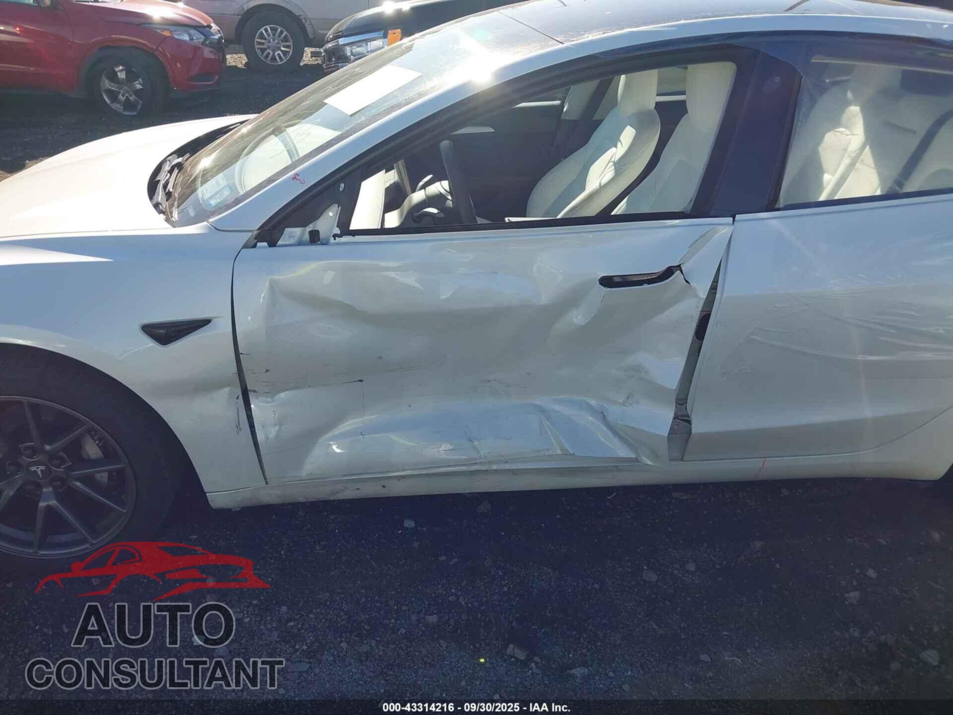 TESLA MODEL 3 2021 - 5YJ3E1EB4MF020094