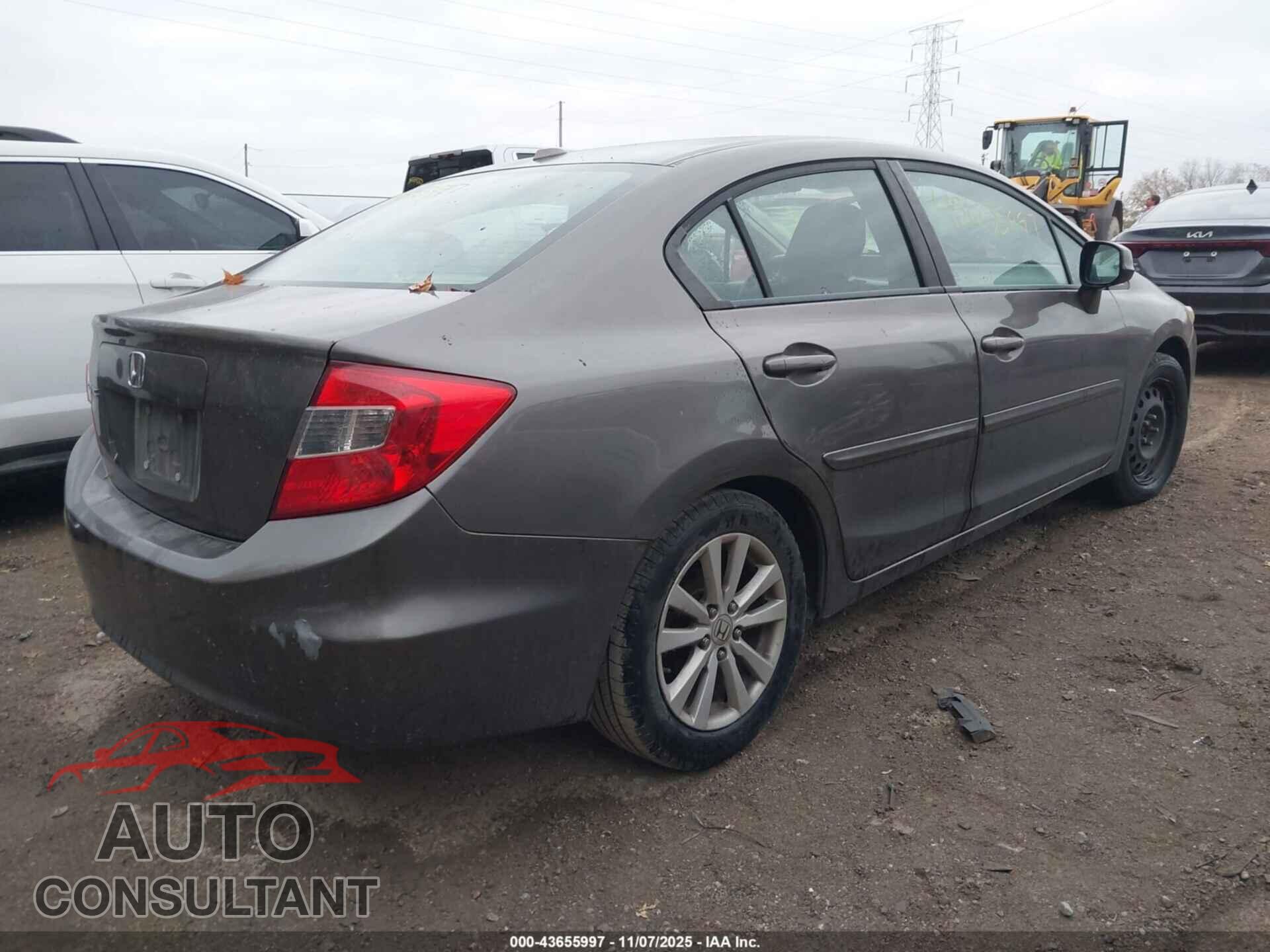 HONDA CIVIC 2012 - 19XFB2F86CE004076