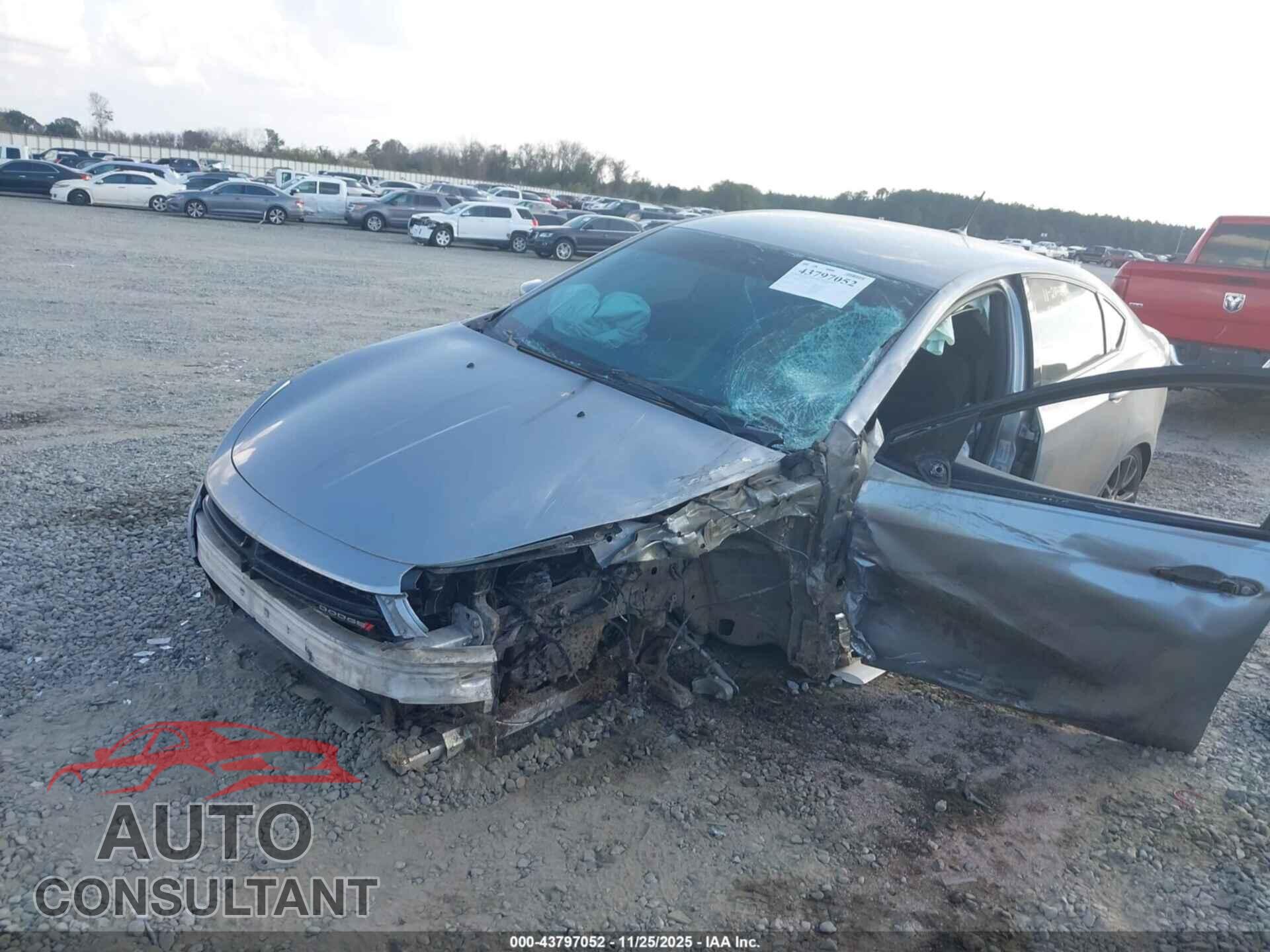 DODGE DART 2015 - 1C3CDFBBXFD300931