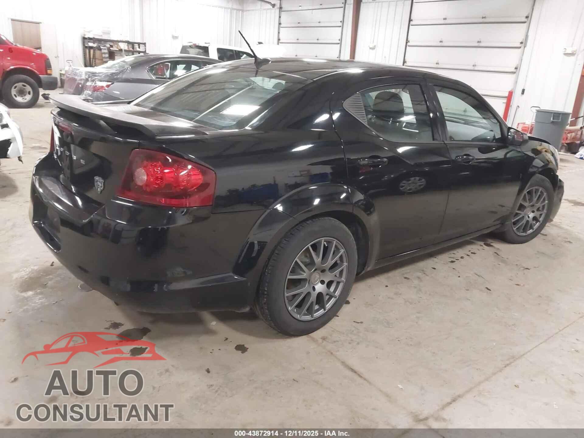 DODGE AVENGER 2013 - 1C3CDZAB9DN616119