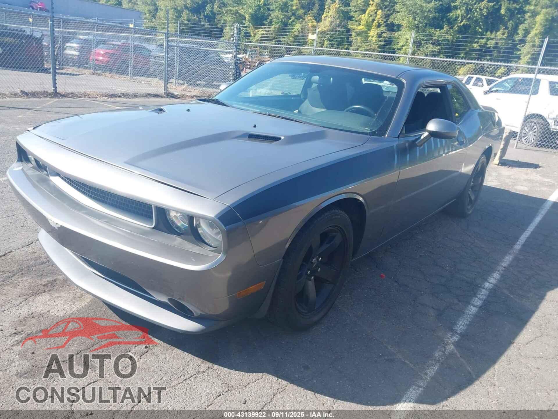 DODGE CHALLENGER 2012 - 2C3CDYAG7CH235799