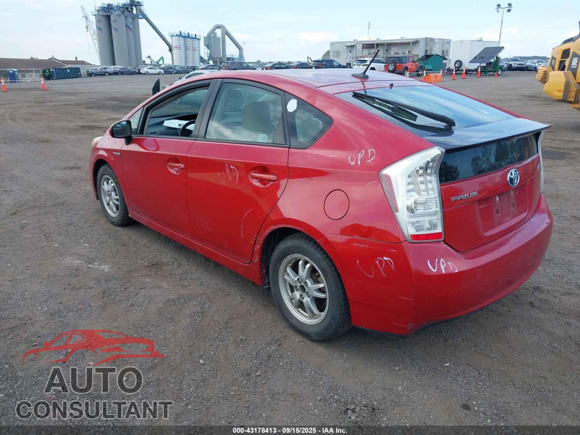 TOYOTA PRIUS 2010 - JTDKN3DU2A0172797
