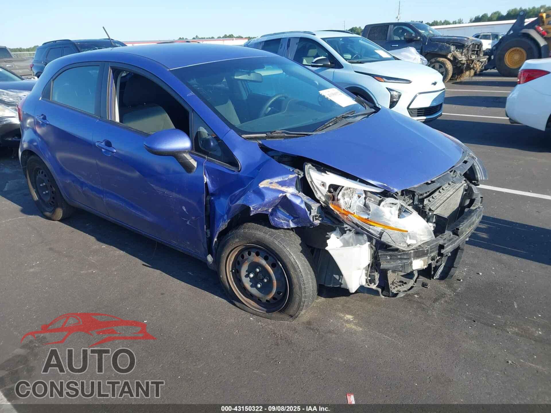 KIA RIO5 2012 - KNADN5A35C6090852