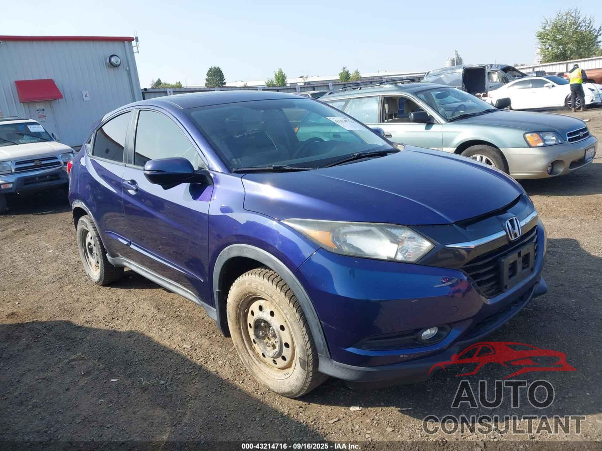 HONDA HR-V 2016 - 3CZRU6H51GM737093