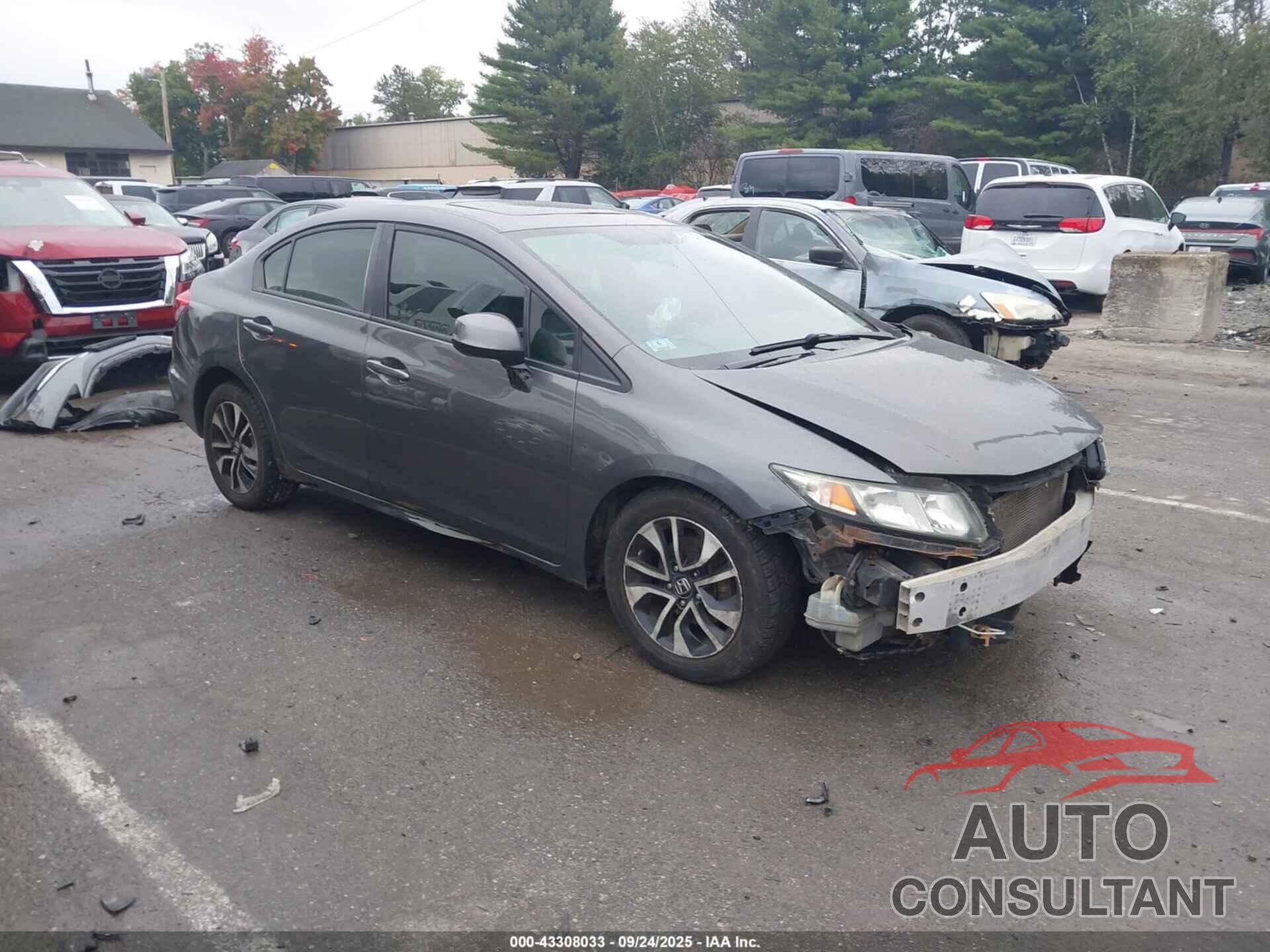 HONDA CIVIC 2013 - 2HGFB2F8XDH518620