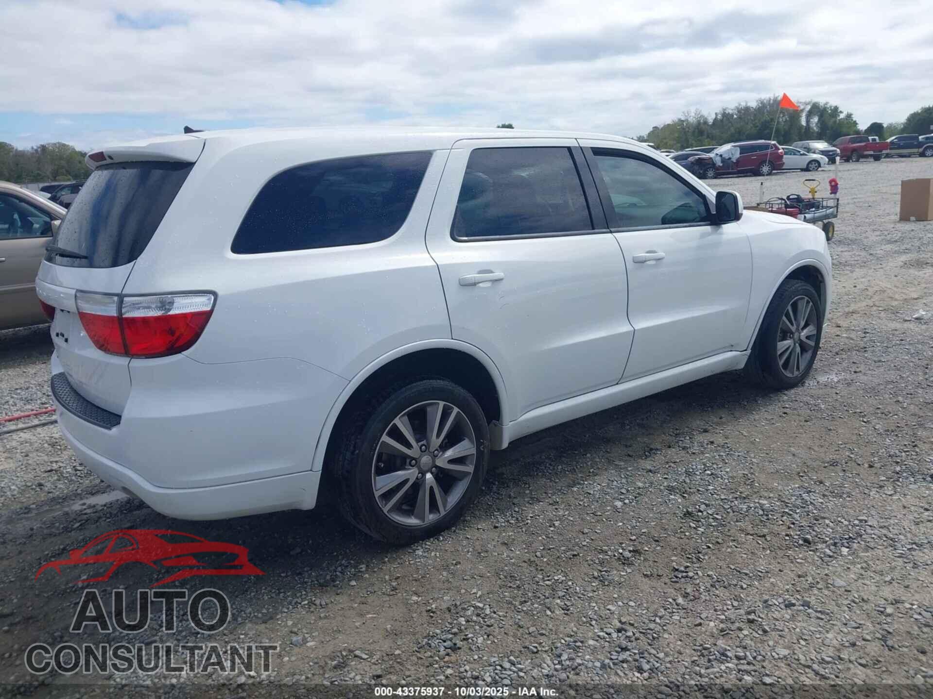 DODGE DURANGO 2013 - 1C4RDJAG8DC667514