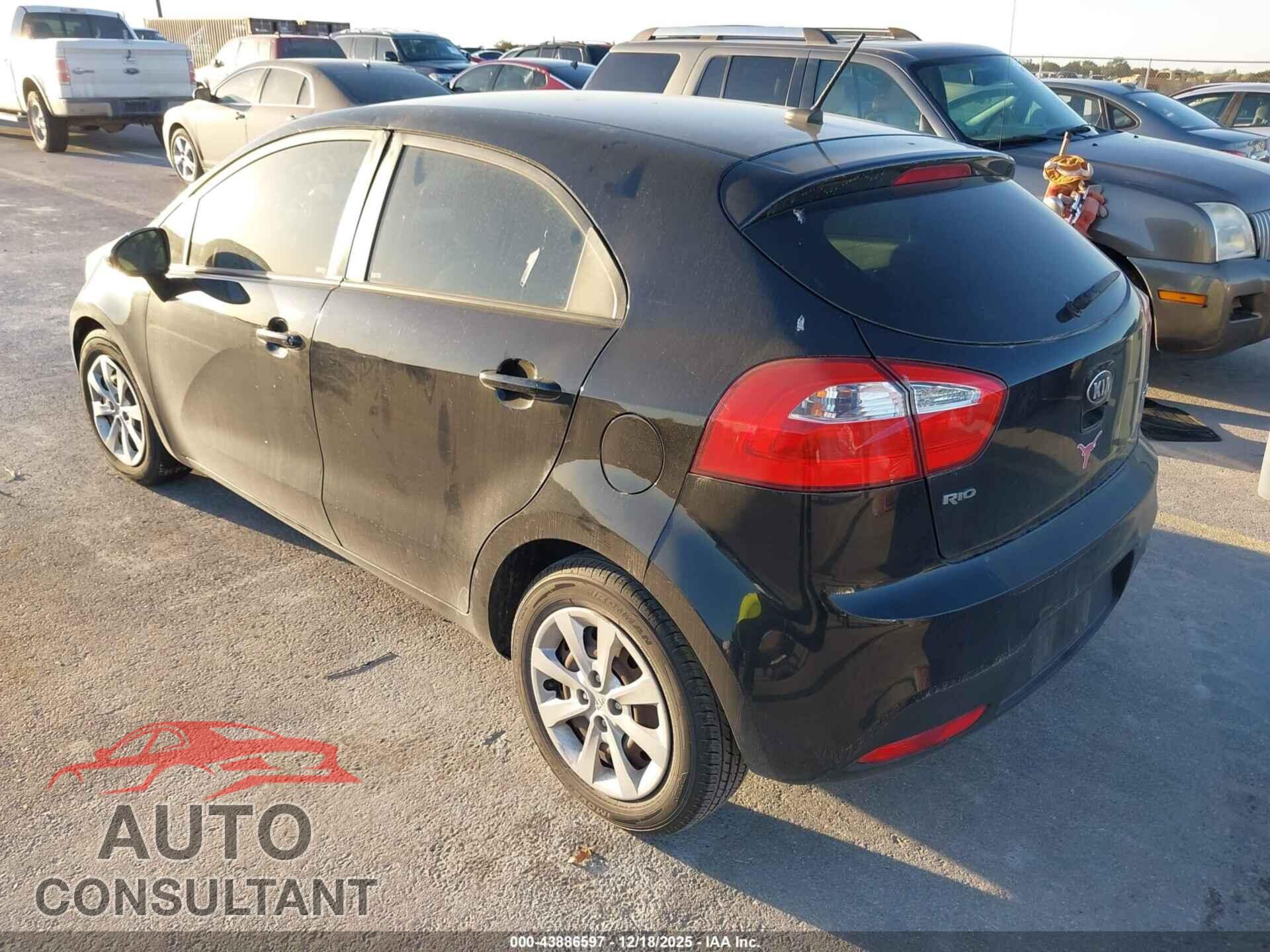 KIA RIO 2013 - KNADN5A31D6205402