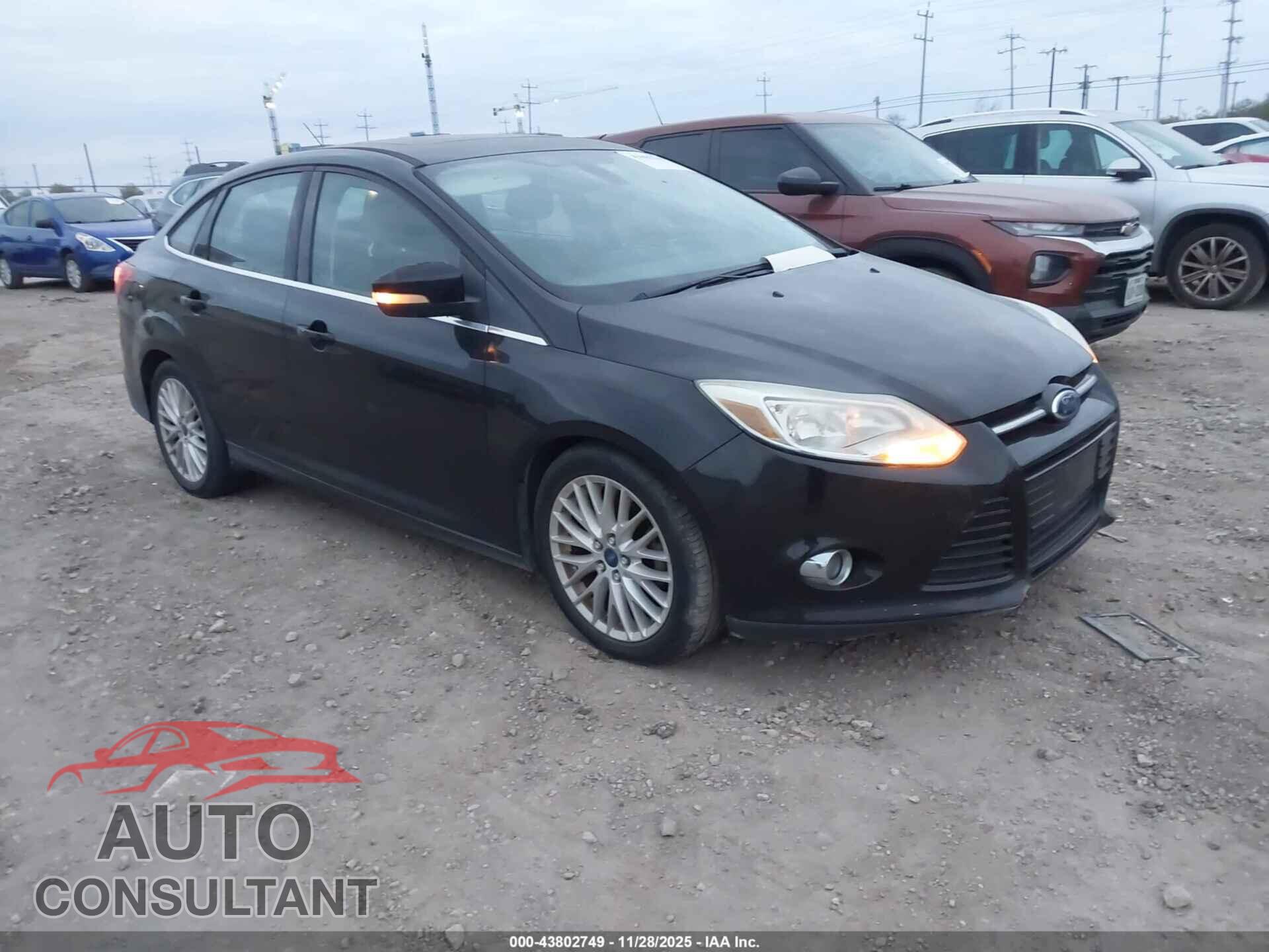 FORD FOCUS 2012 - 1FAHP3H24CL146612