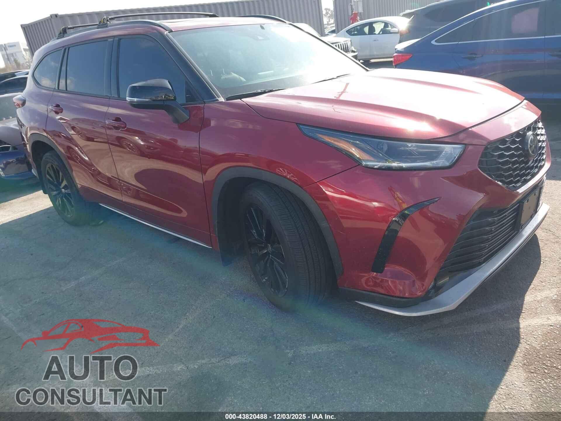 TOYOTA HIGHLANDER 2024 - 5TDKDRAH0RS536088