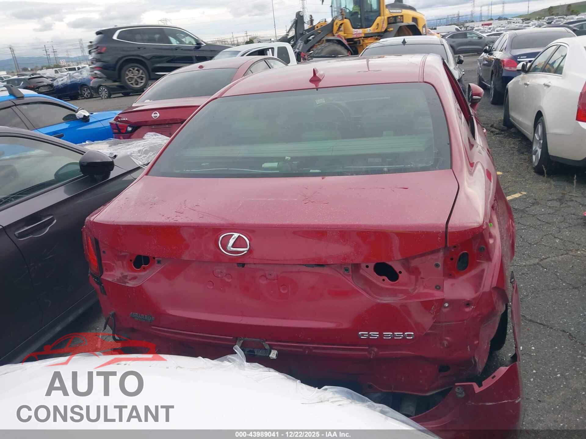 LEXUS GS 350 2013 - JTHBE1BL2D5006364