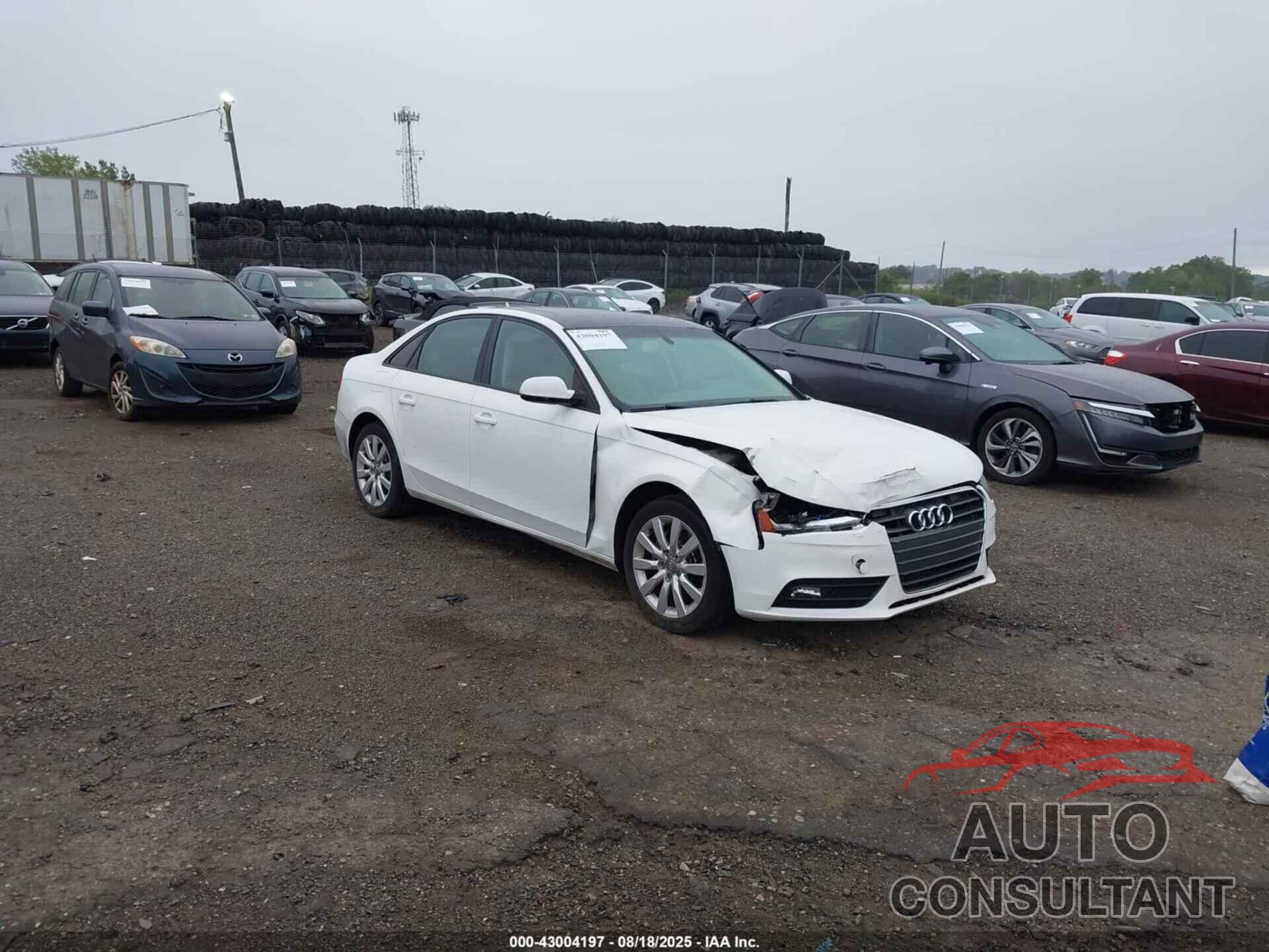 AUDI A4 2014 - WAUBFAFL8EN031048