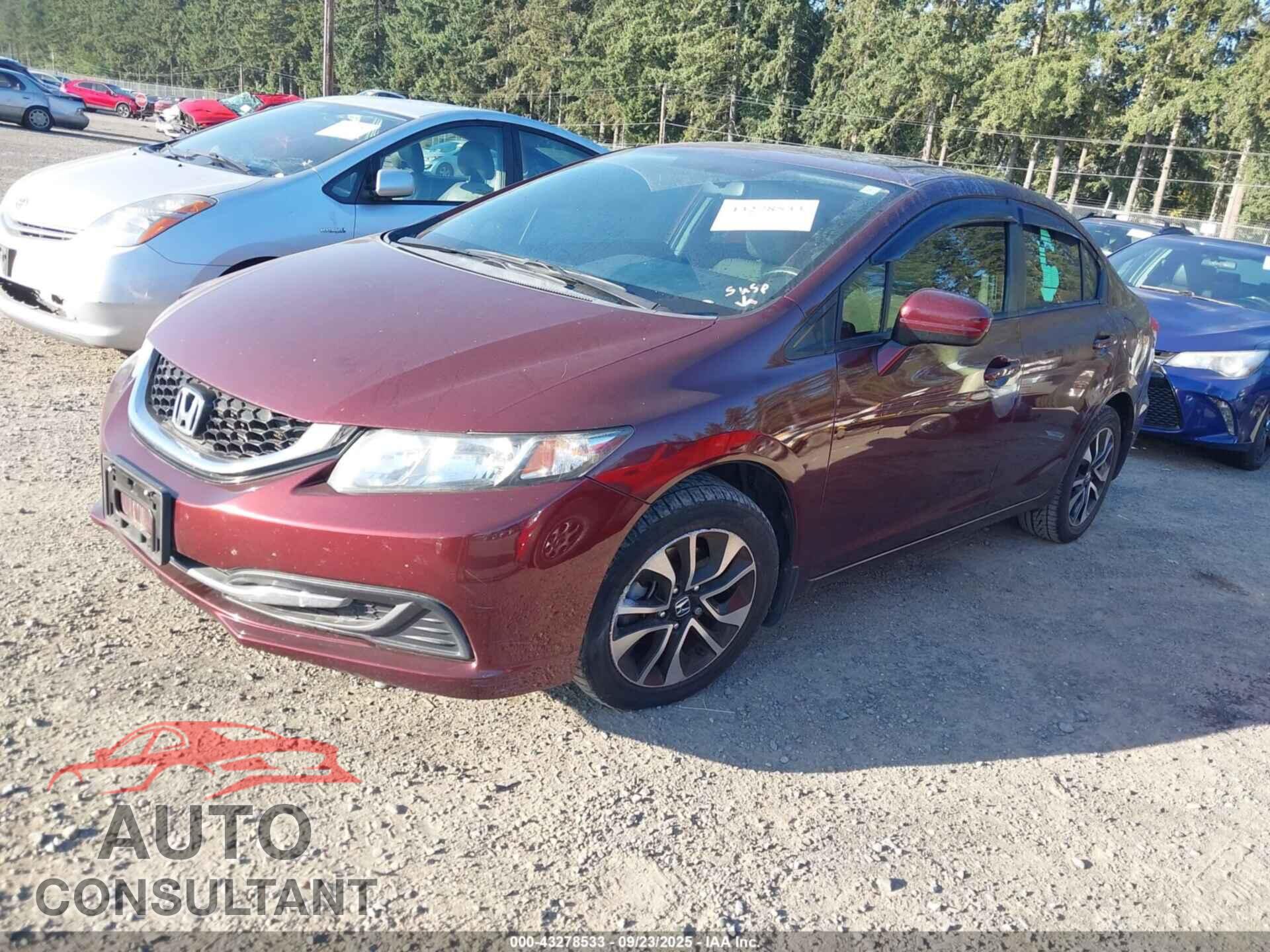 HONDA CIVIC 2015 - 19XFB2F83FE256114