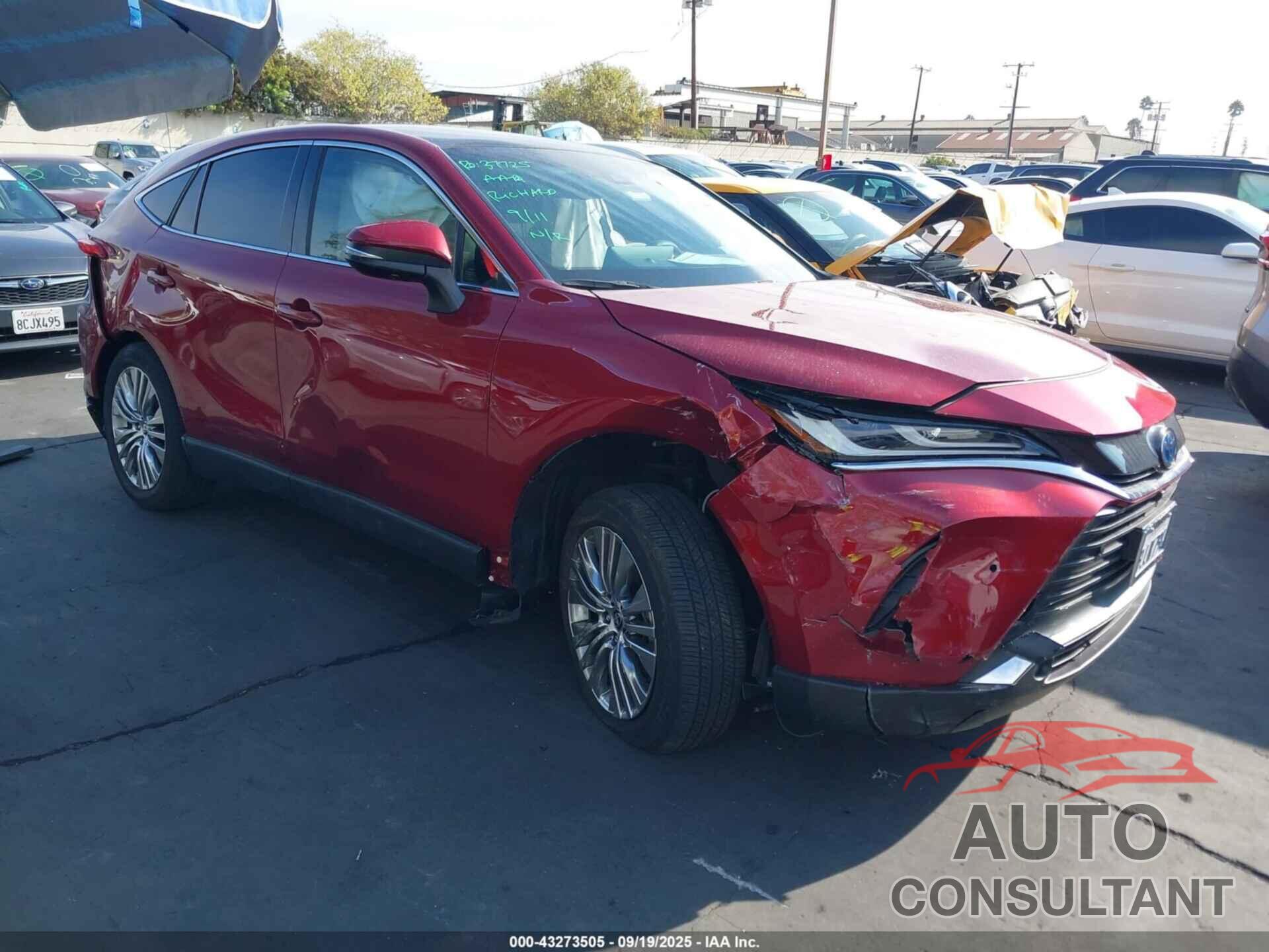 TOYOTA VENZA 2023 - JTEAAAAH4PJ146378
