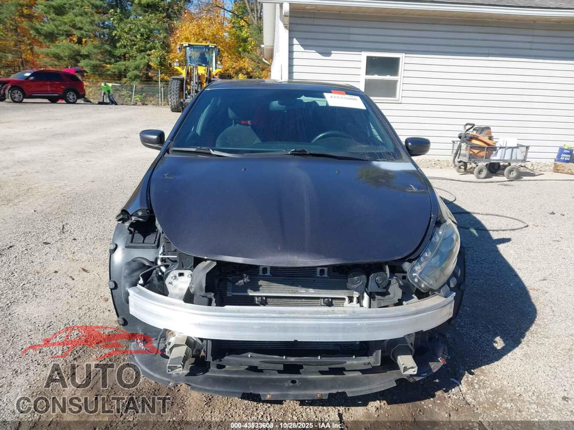 DODGE DART 2015 - 1C3CDFBBXFD237460