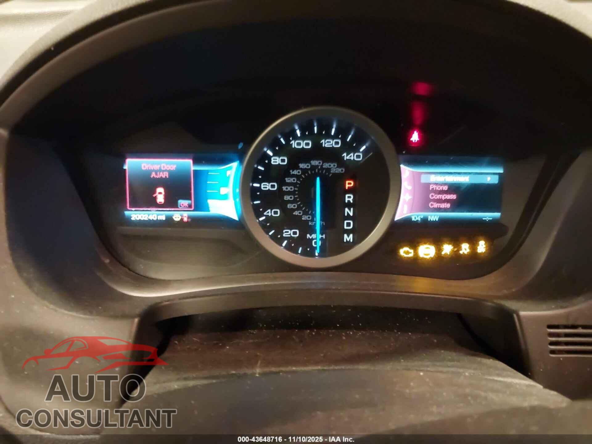 FORD EXPLORER 2011 - 1FMHK8D80BGA06964