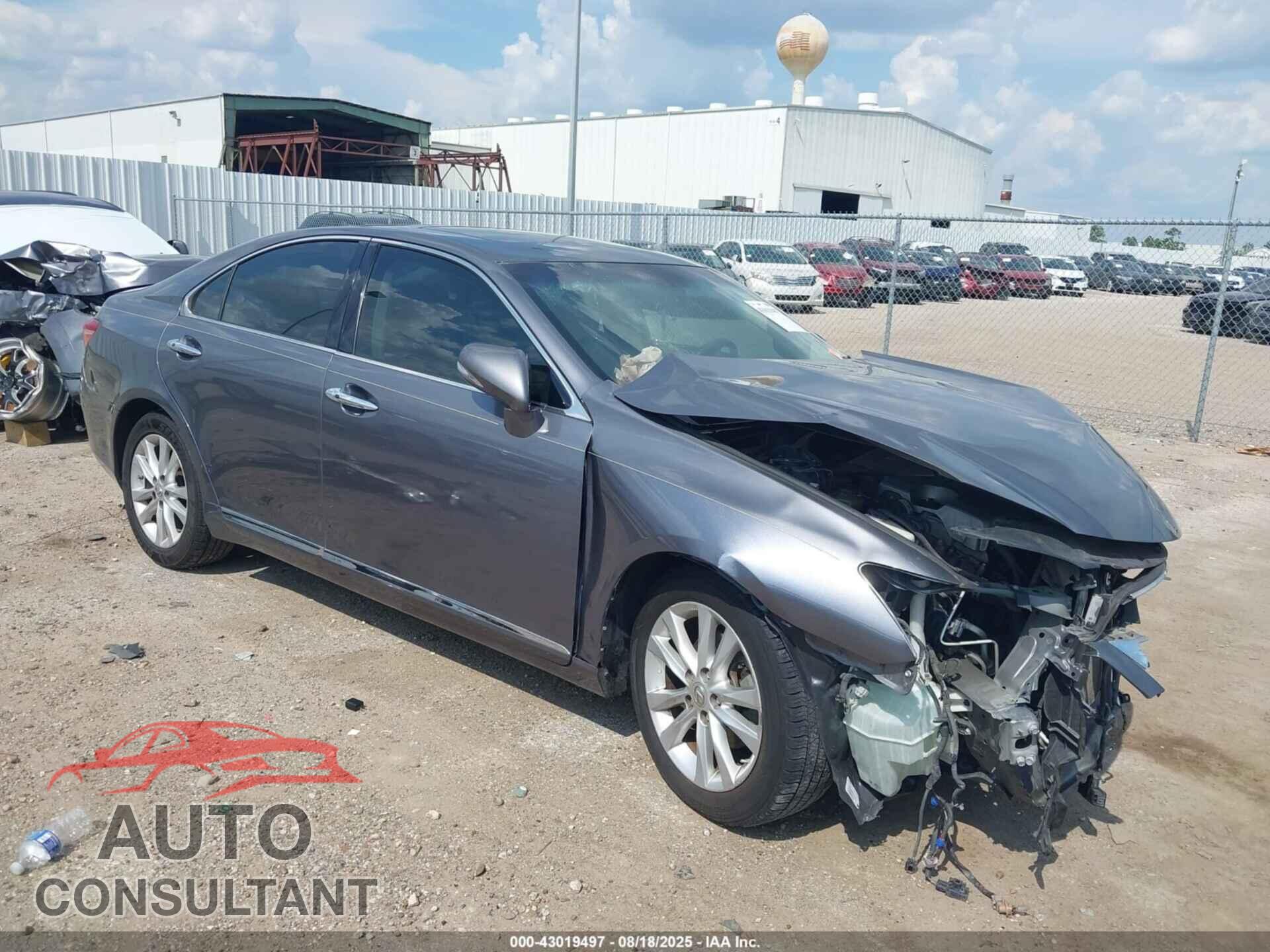 LEXUS ES 350 2012 - JTHBK1EG7C2475845