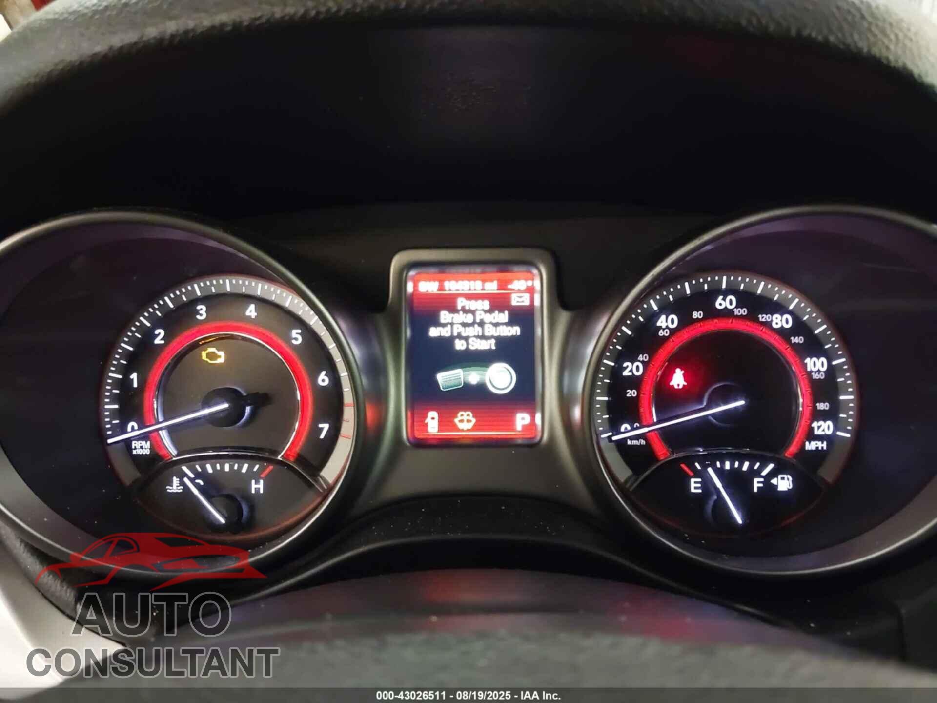 DODGE JOURNEY 2017 - 3C4PDDGG7HT541655
