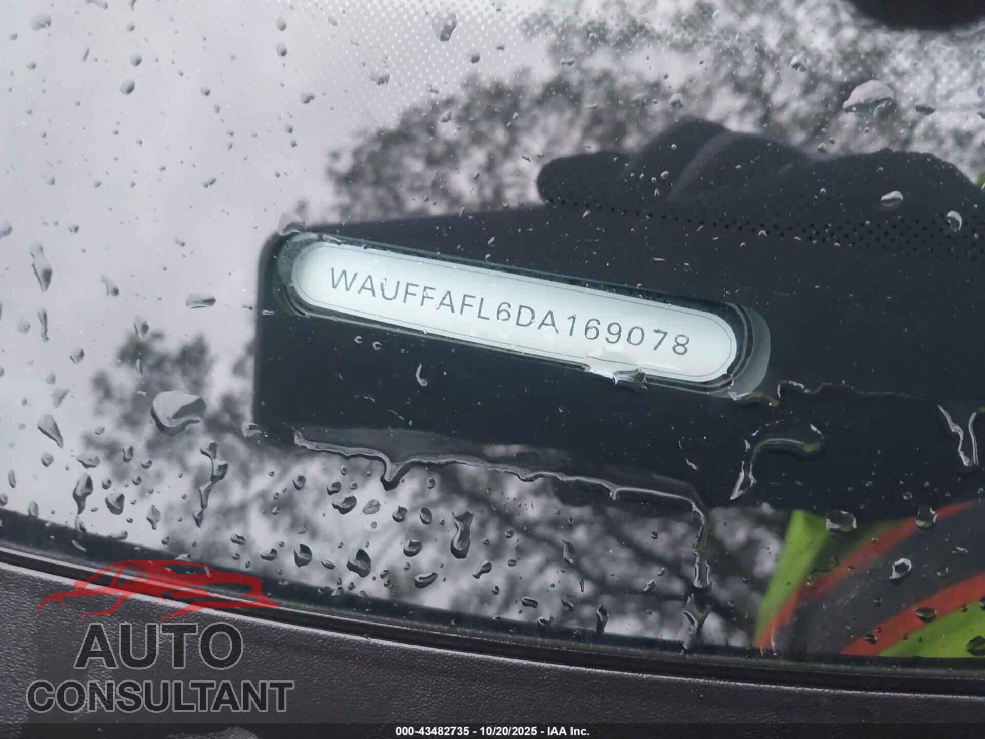 AUDI A4 2013 - WAUFFAFL6DA169078