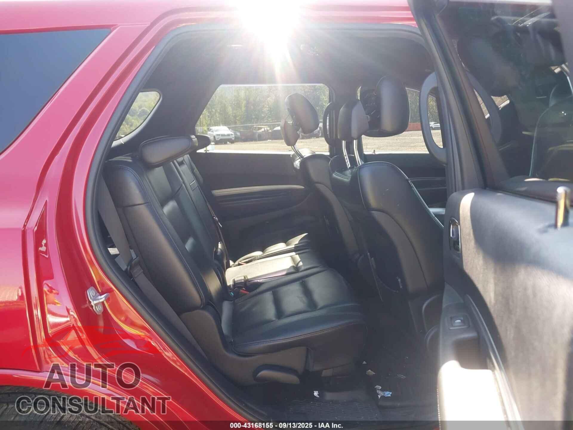 DODGE DURANGO 2019 - 1C4RDJDG8KC586361
