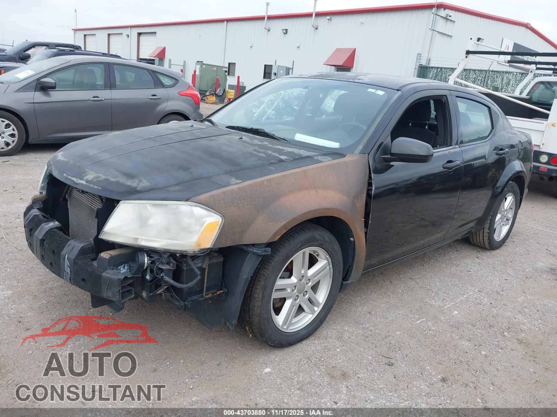 DODGE AVENGER 2011 - 1B3BD1FB5BN544545