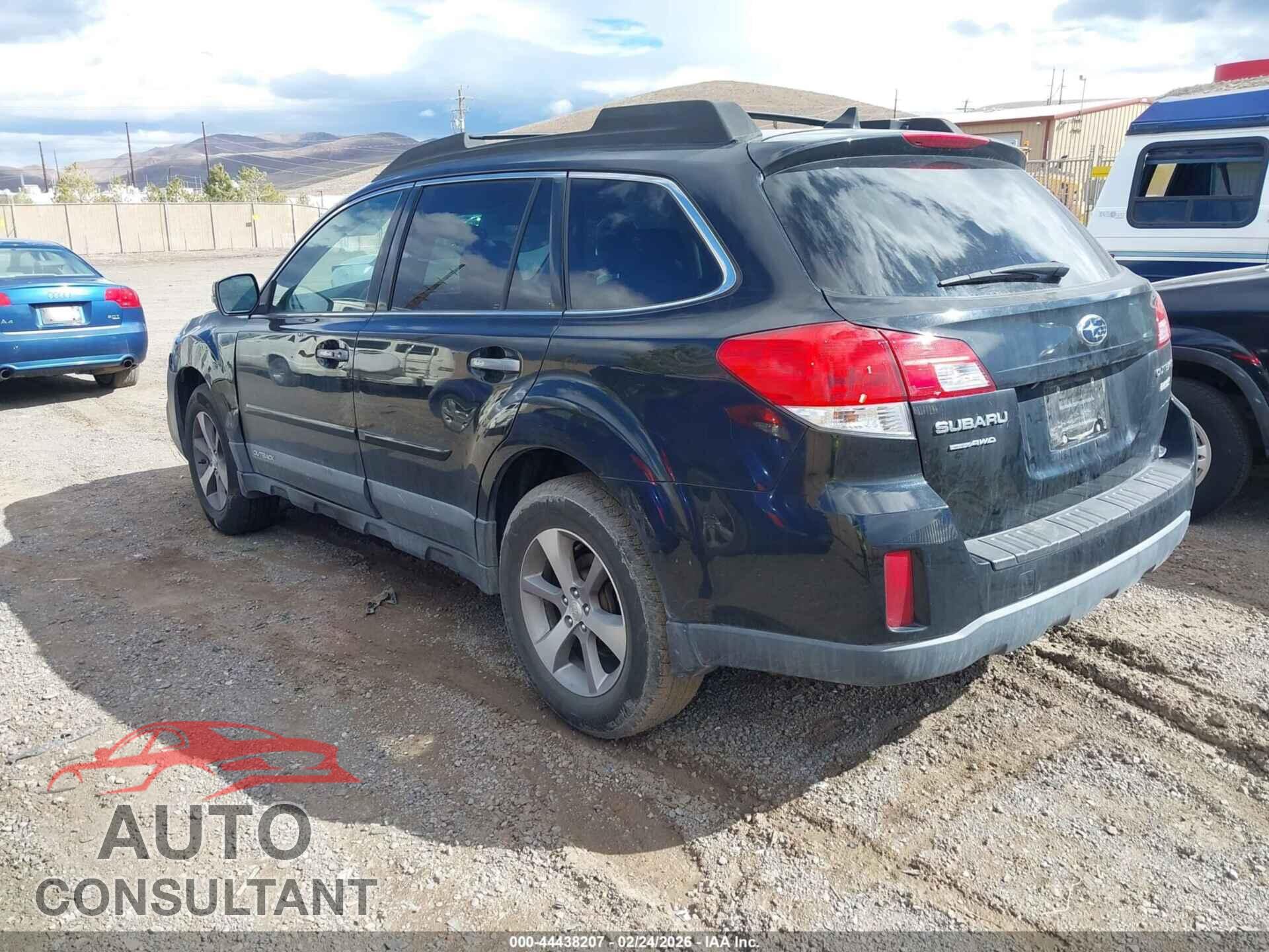 SUBARU OUTBACK 2013 - 4S4BRBSC6D3304452