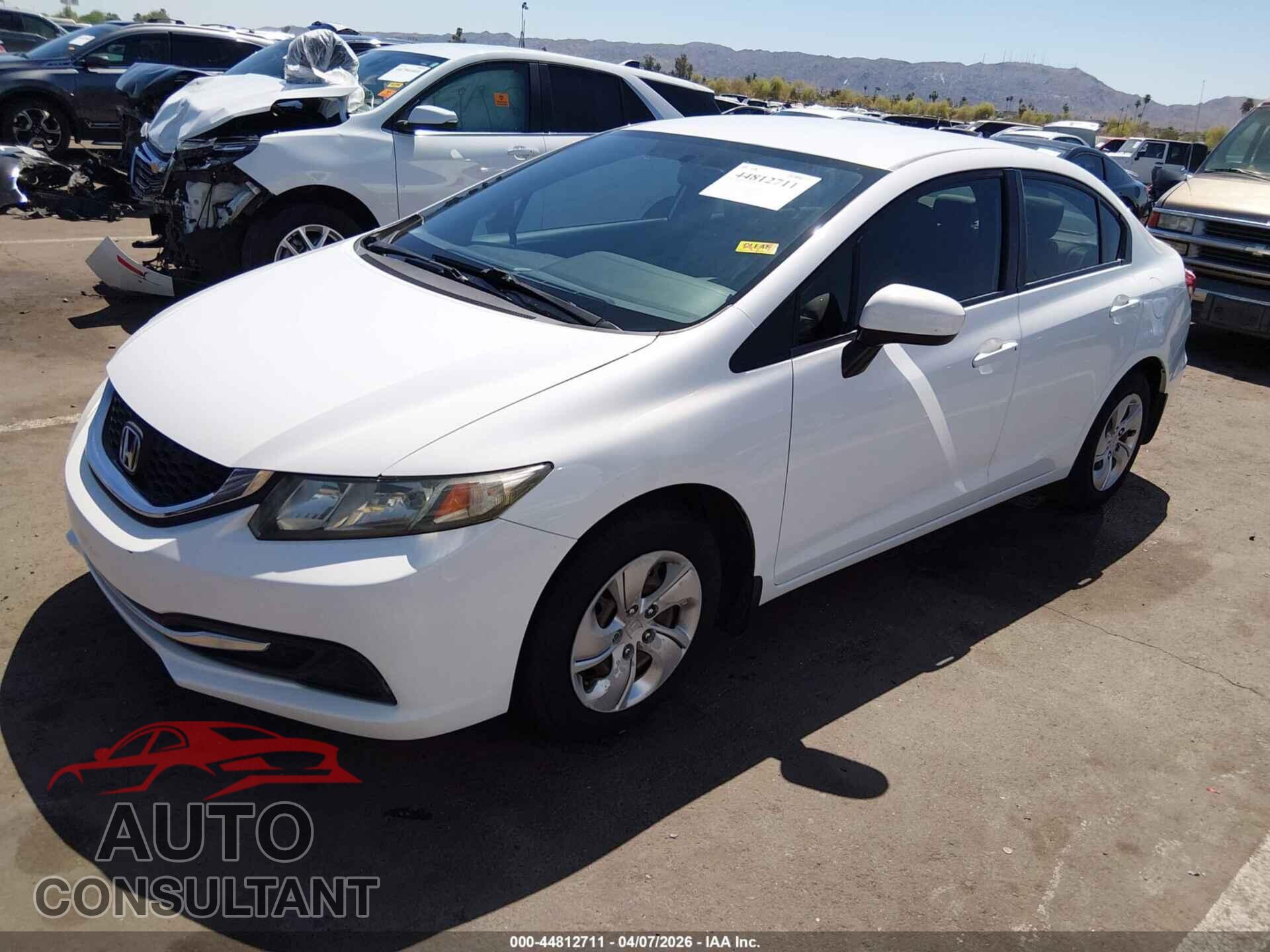 HONDA CIVIC 2014 - 19XFB2F5XEE064130
