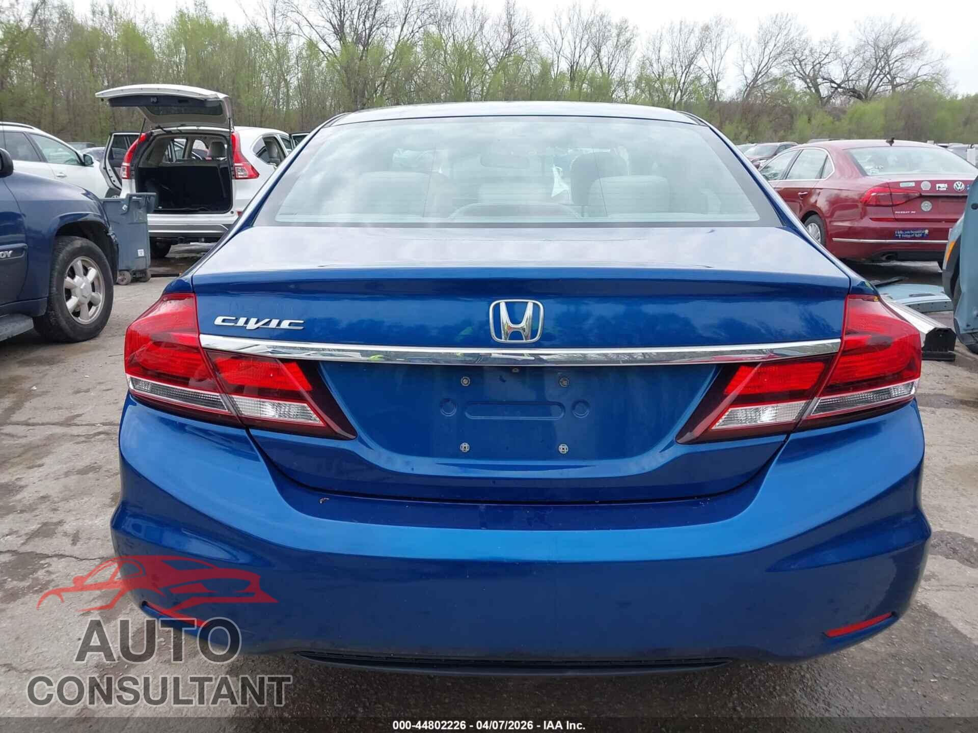 HONDA CIVIC 2013 - 19XFB2F54DE073565