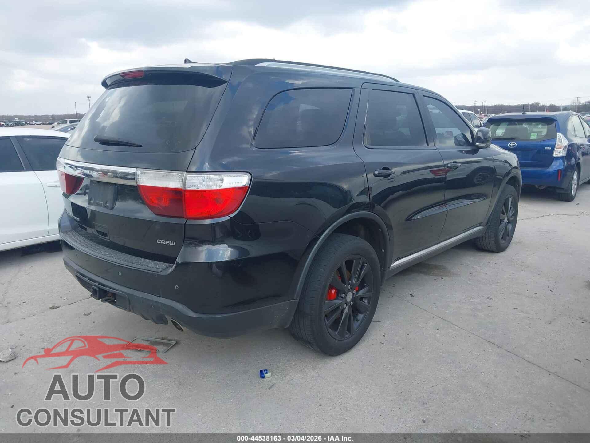 DODGE DURANGO 2012 - 1C4SDHDTXCC260120