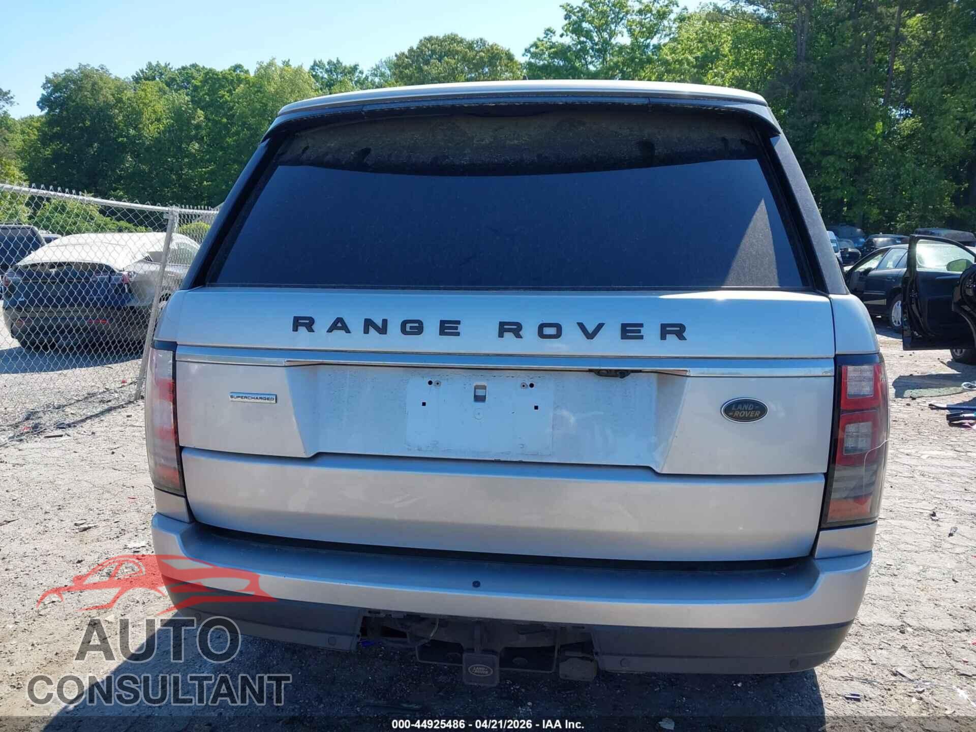 LAND ROVER RANGE ROVER 2017 - SALGS2FE2HA329031